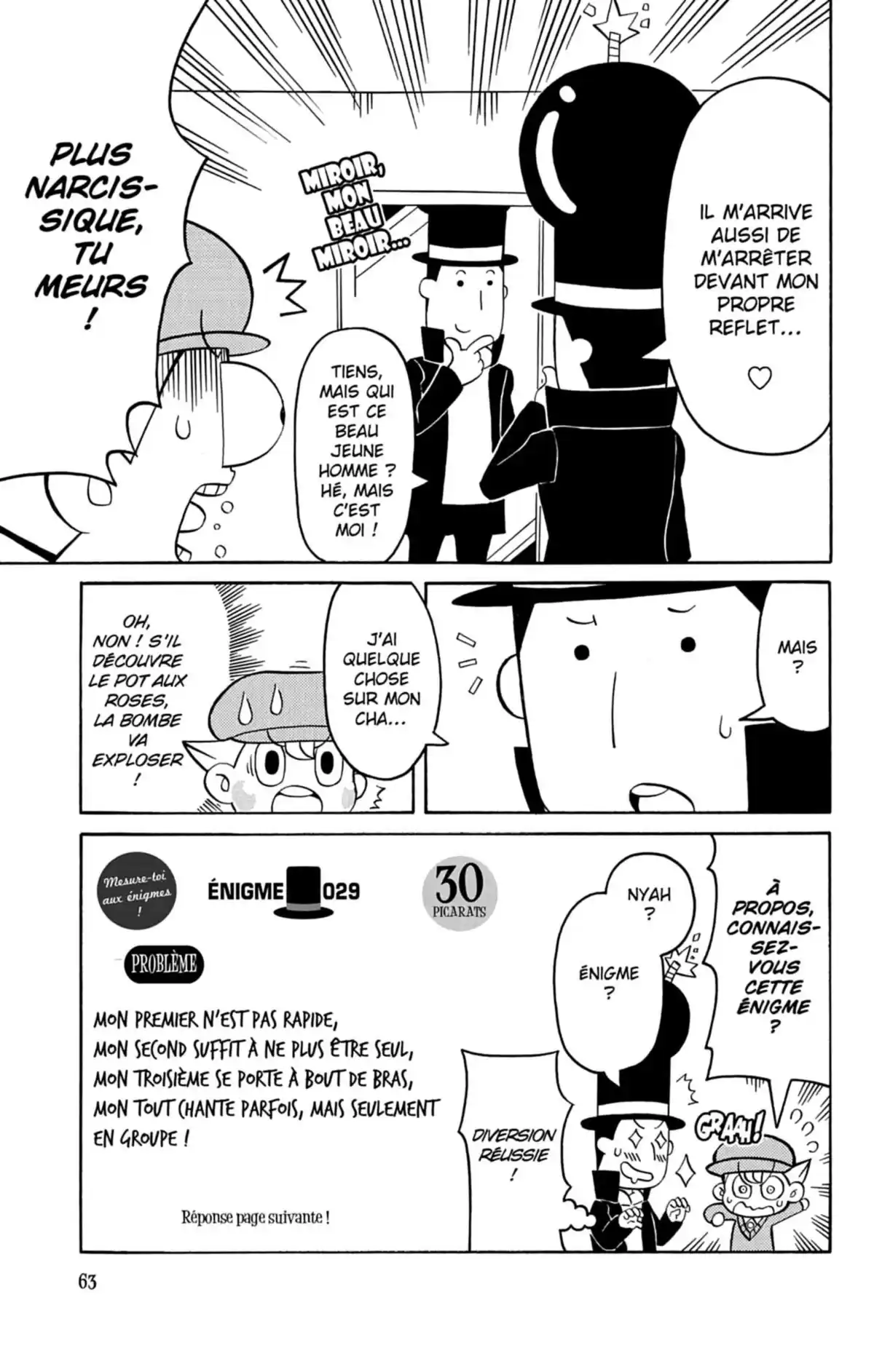 Professeur Layton et l’étrange enquête Volume 3 page 64