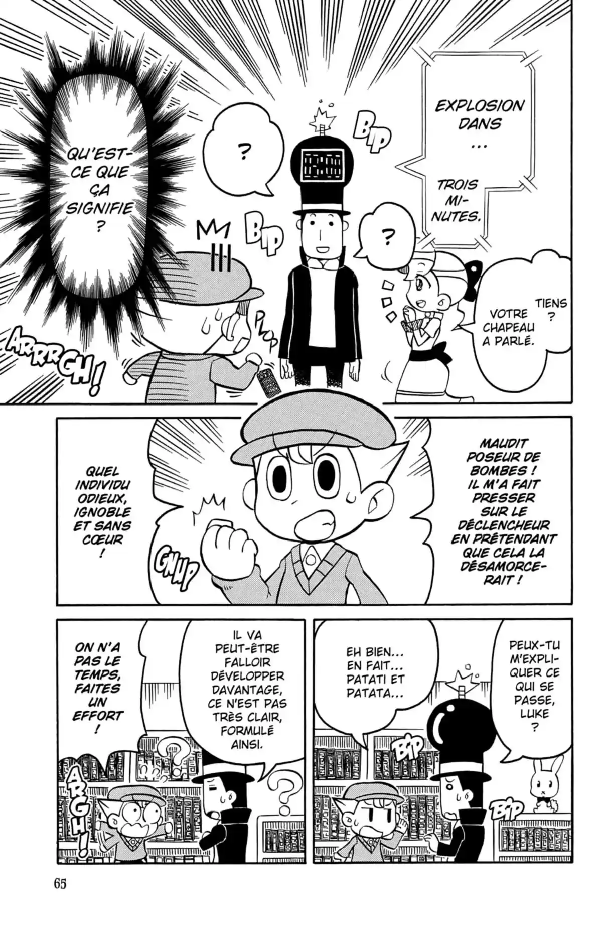 Professeur Layton et l’étrange enquête Volume 3 page 66