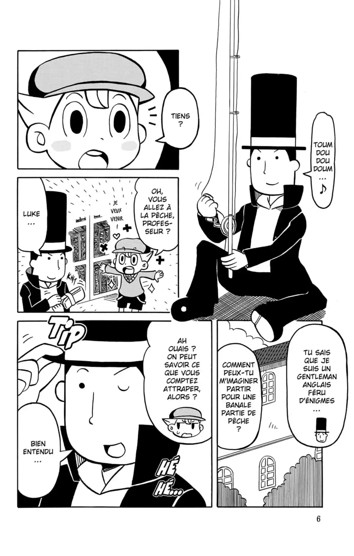 Professeur Layton et l’étrange enquête Volume 3 page 7