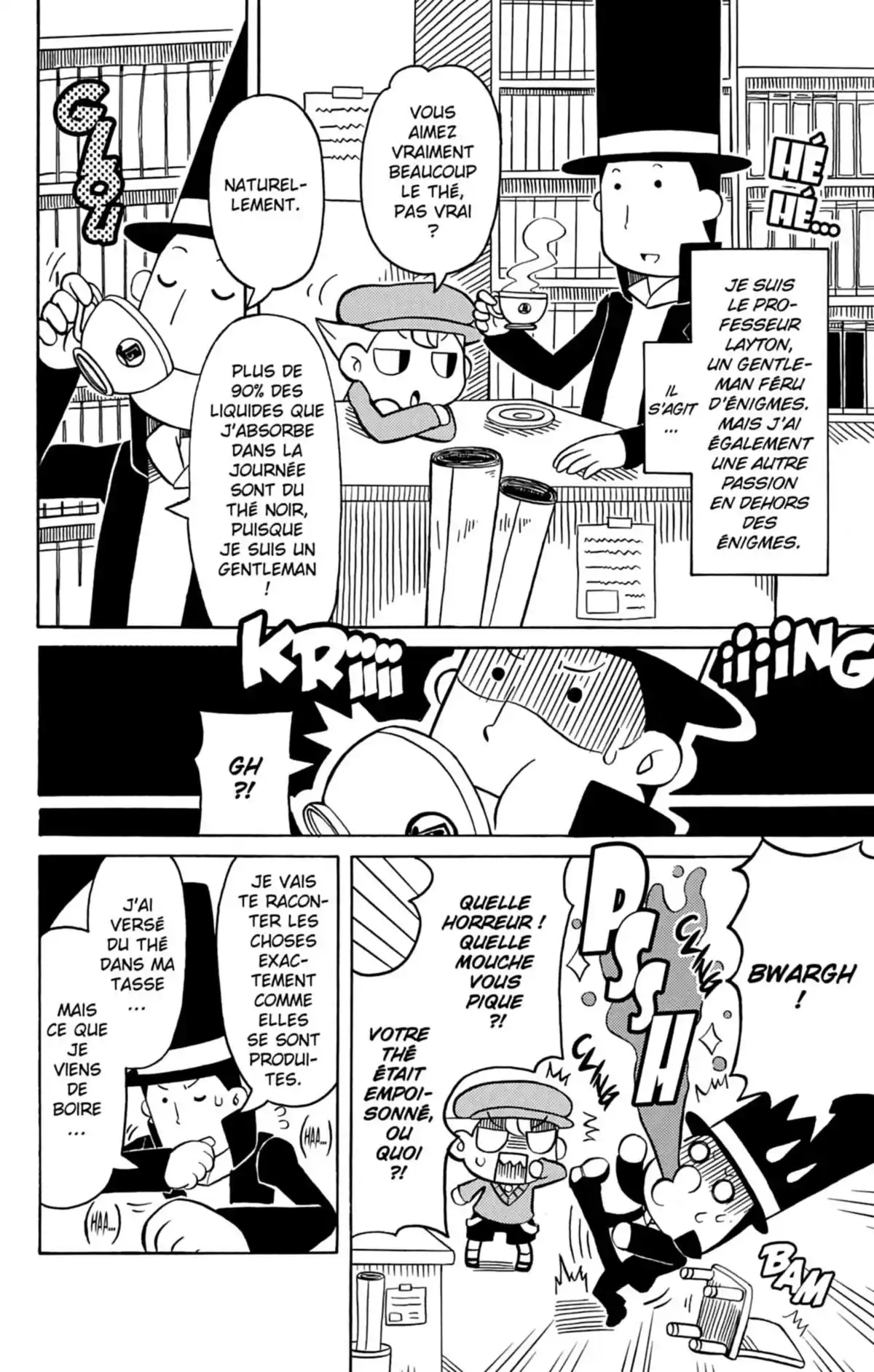 Professeur Layton et l’étrange enquête Volume 3 page 75