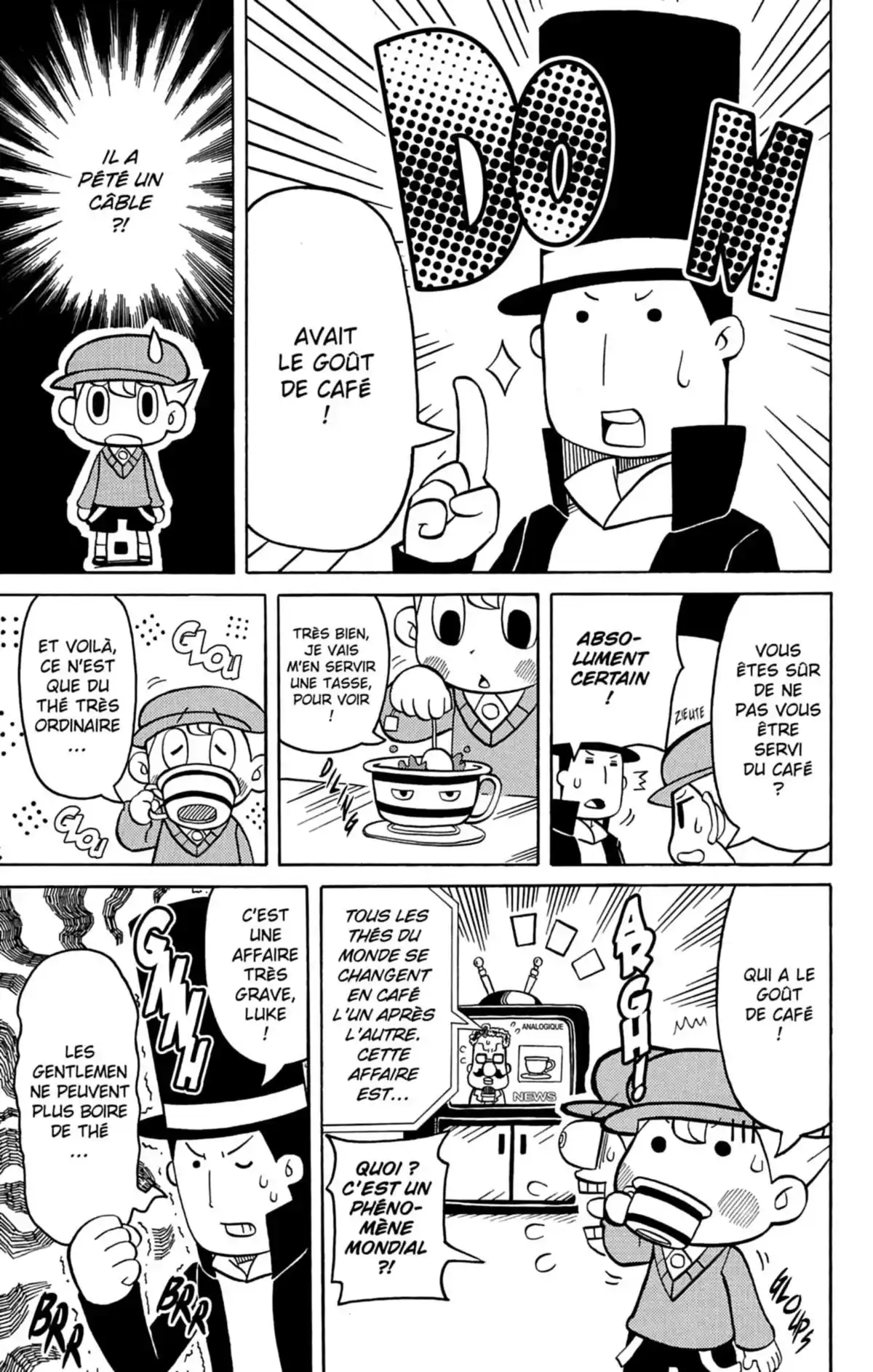 Professeur Layton et l’étrange enquête Volume 3 page 76