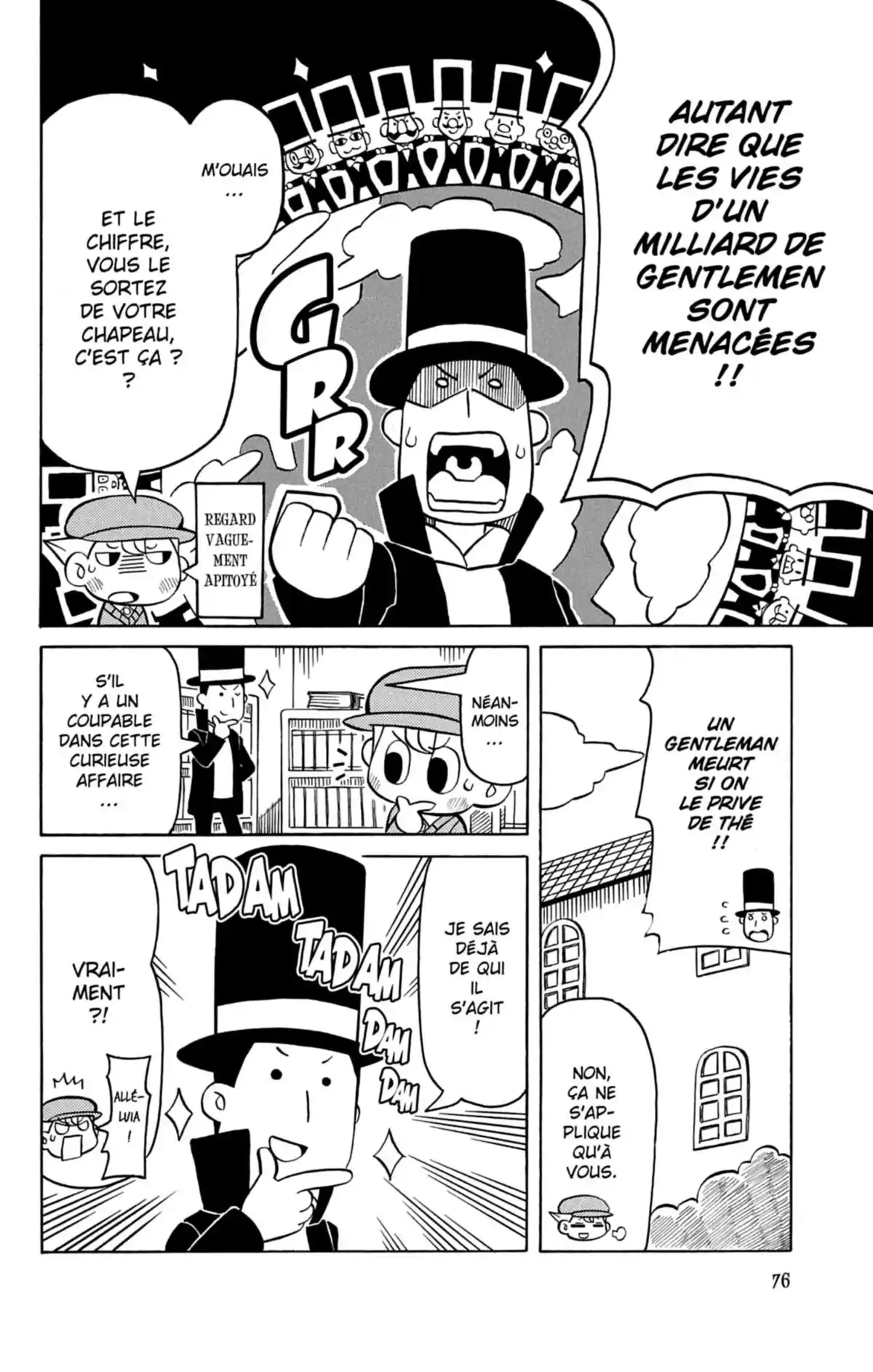 Professeur Layton et l’étrange enquête Volume 3 page 77