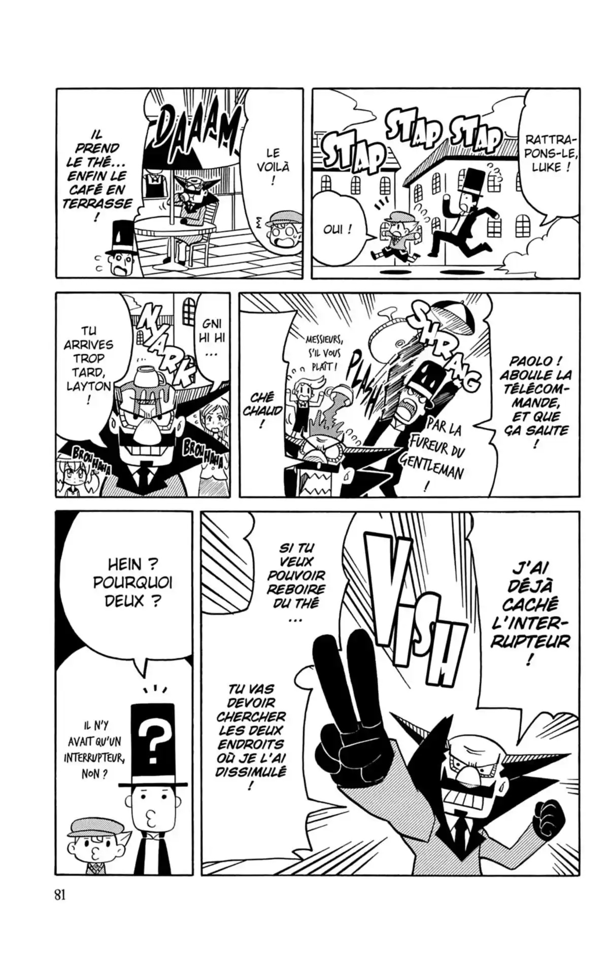 Professeur Layton et l’étrange enquête Volume 3 page 82