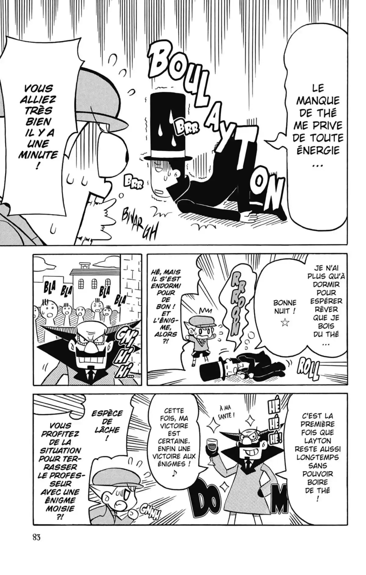 Professeur Layton et l’étrange enquête Volume 3 page 84