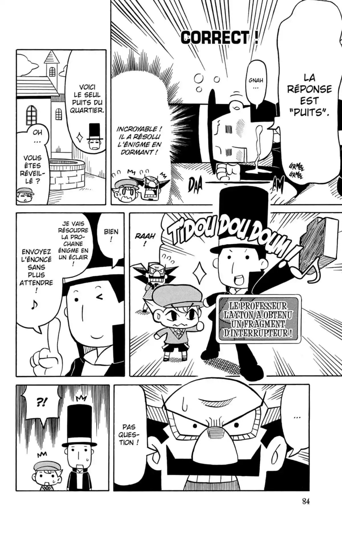 Professeur Layton et l’étrange enquête Volume 3 page 85