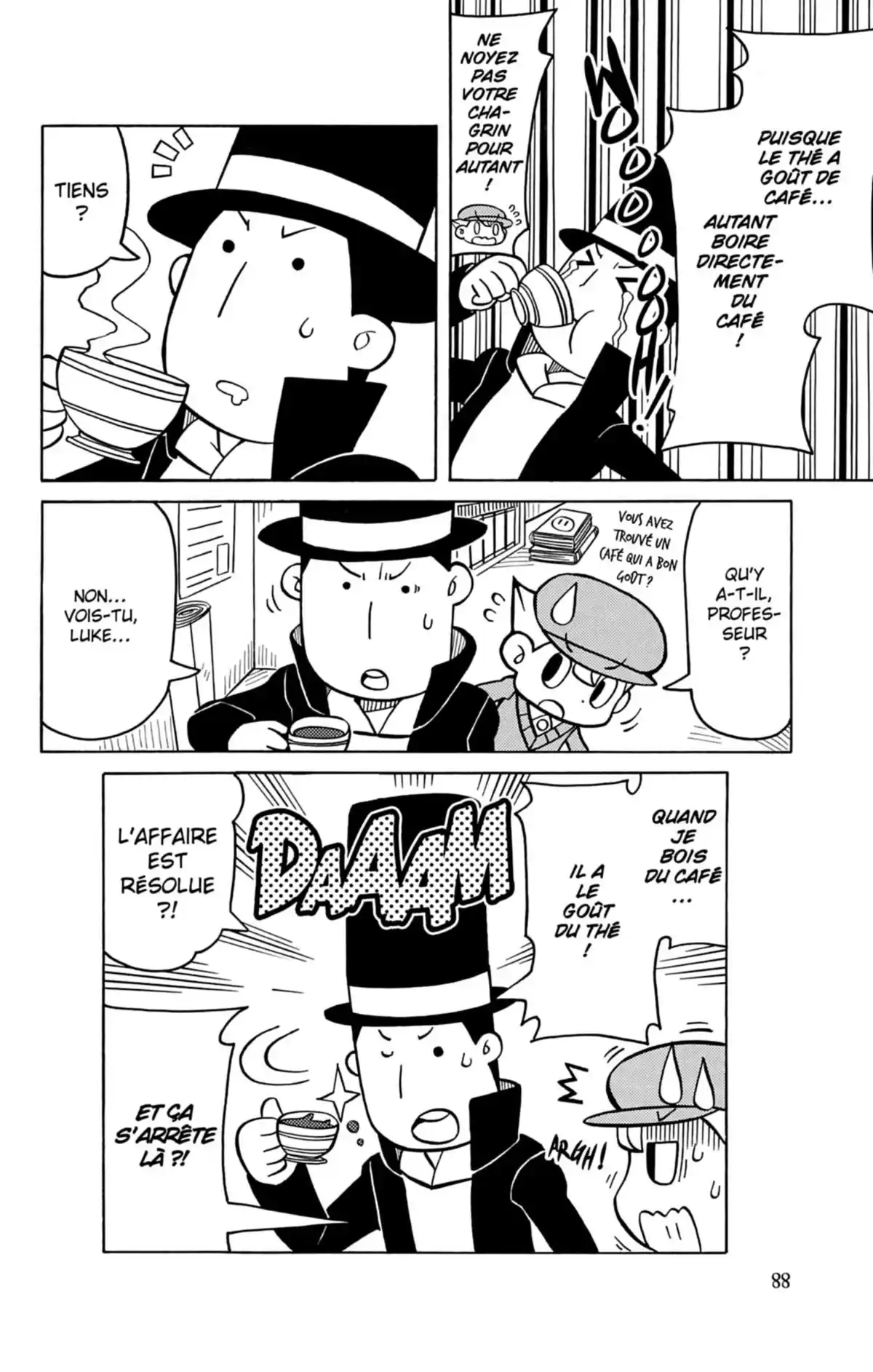 Professeur Layton et l’étrange enquête Volume 3 page 89