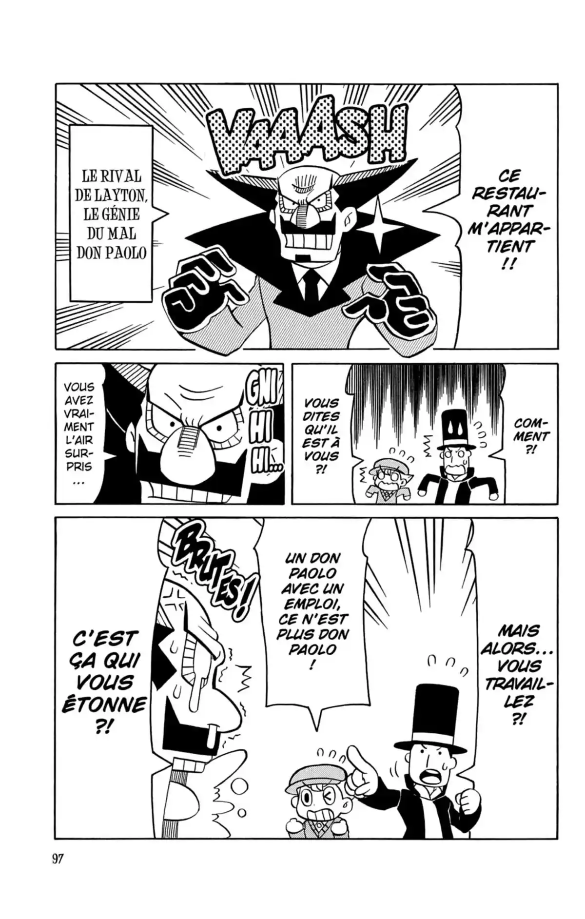Professeur Layton et l’étrange enquête Volume 3 page 98