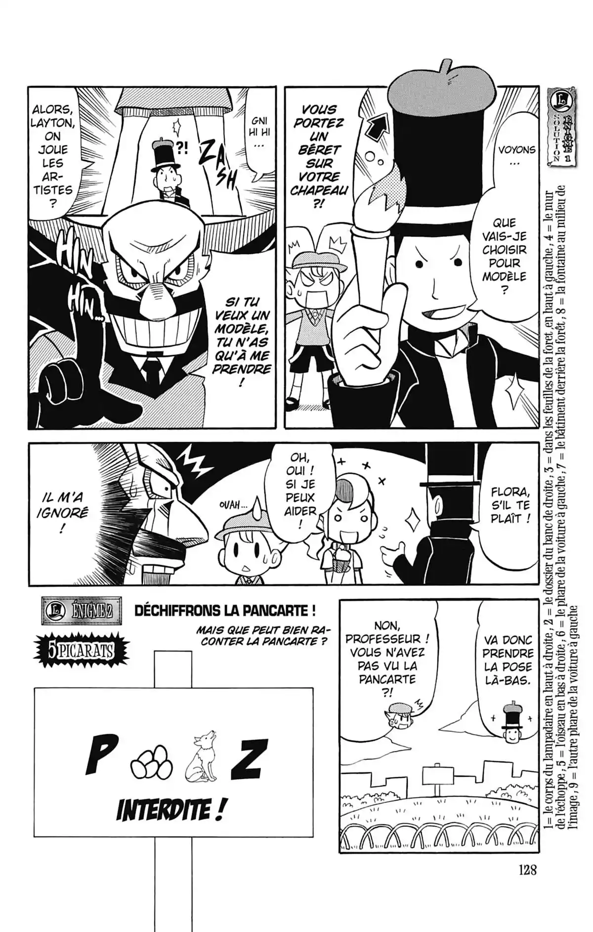 Professeur Layton et l’étrange enquête Volume 2 page 129