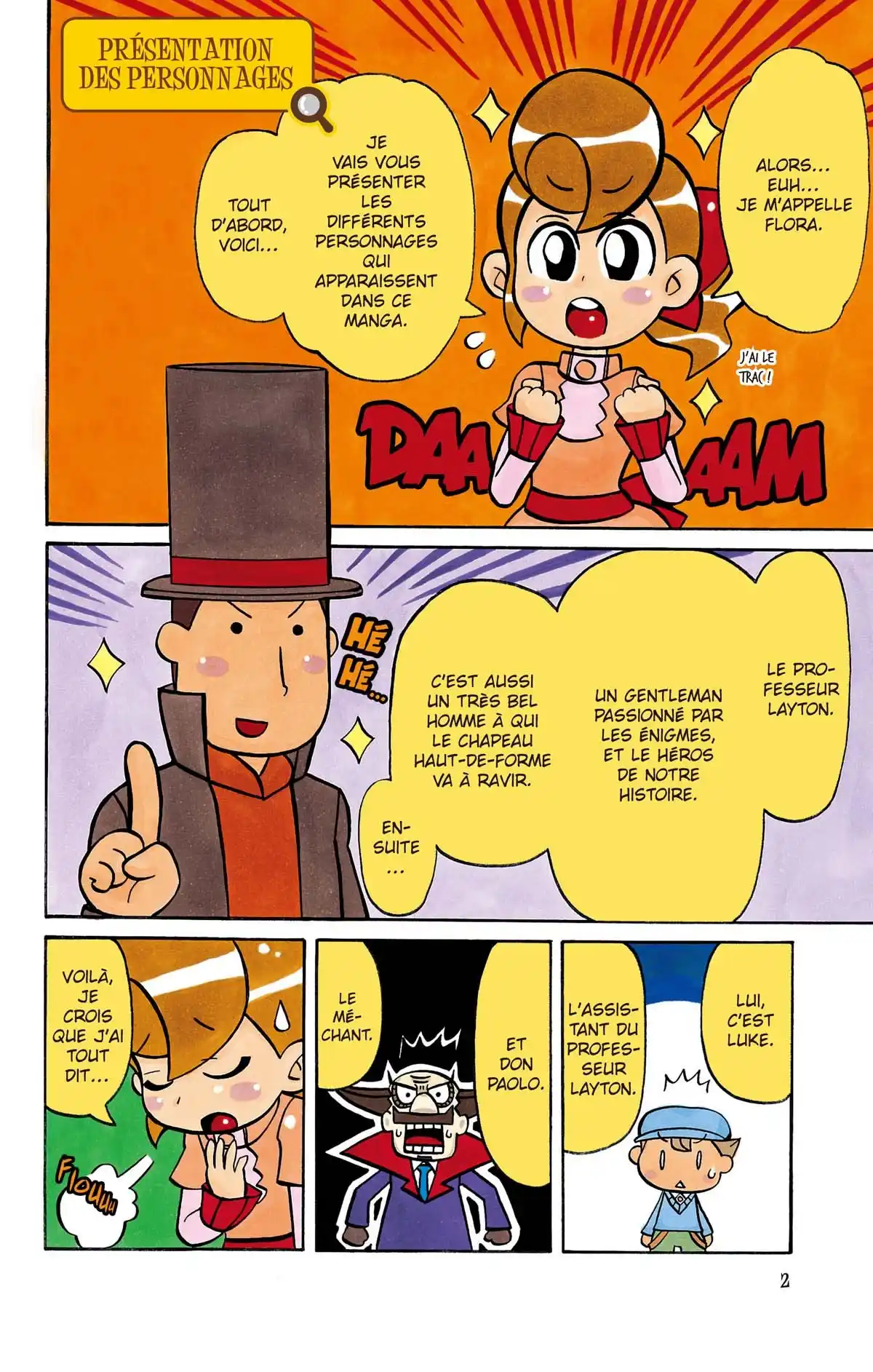 Professeur Layton et l’étrange enquête Volume 2 page 3