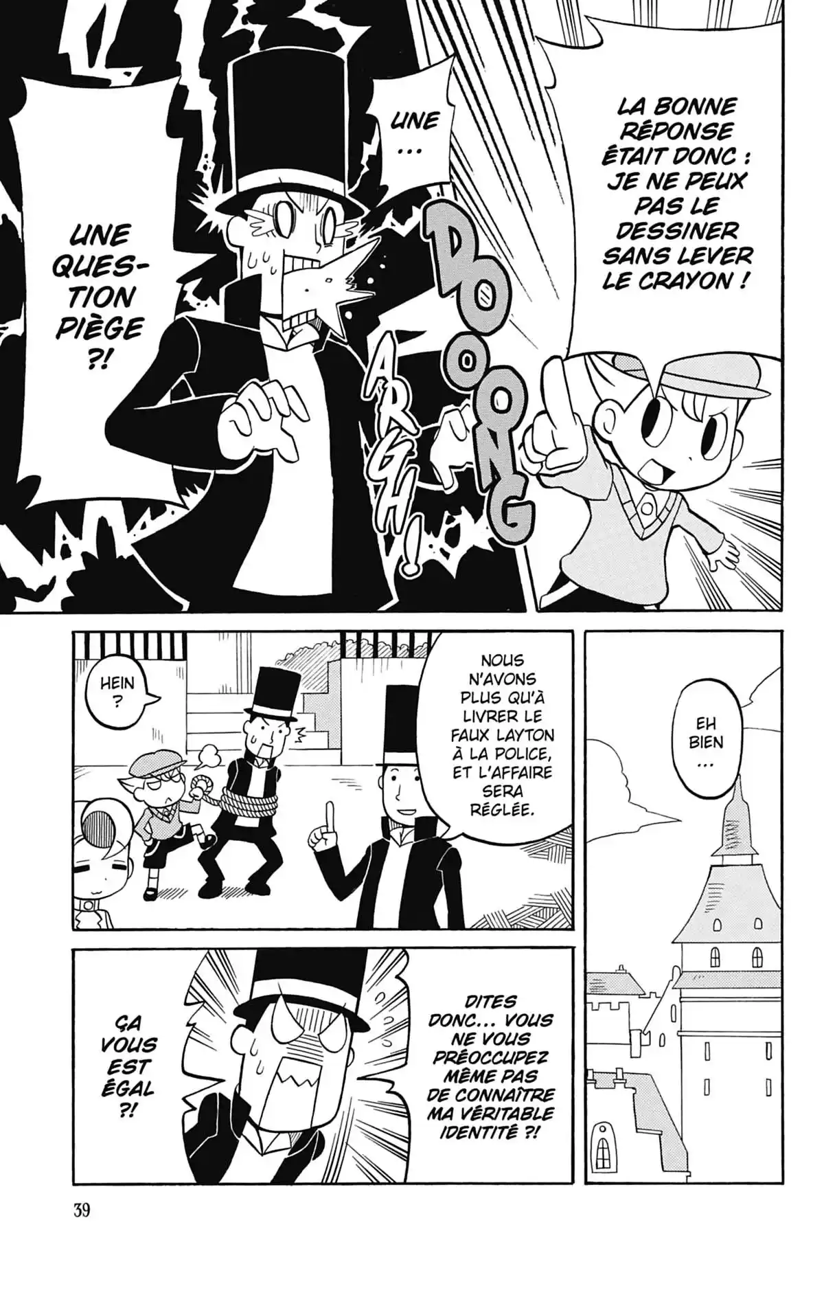 Professeur Layton et l’étrange enquête Volume 2 page 40