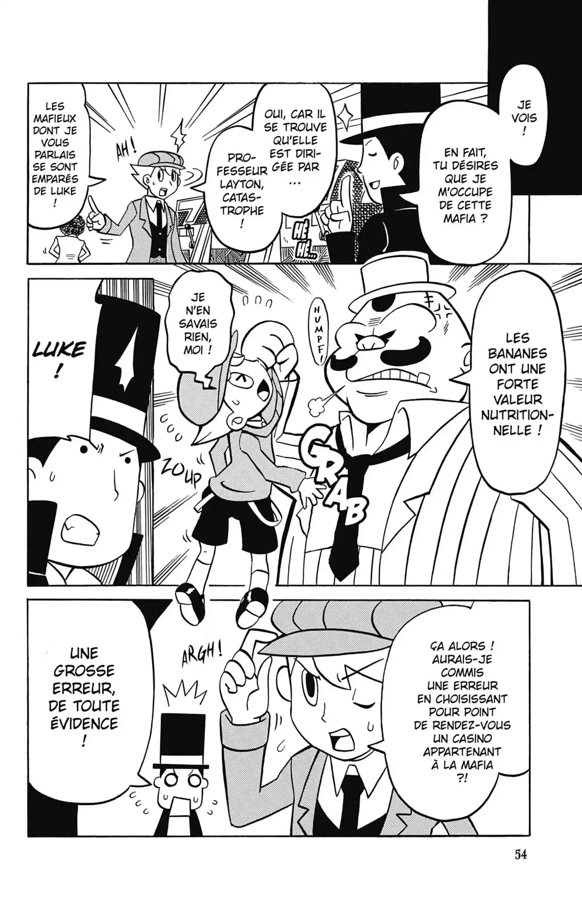 Professeur Layton et l’étrange enquête Volume 2 page 55