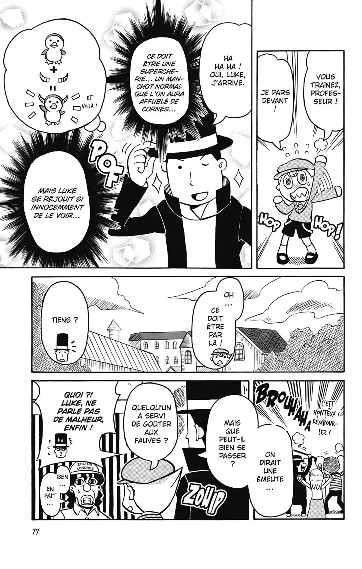 Professeur Layton et l’étrange enquête Volume 2 page 78