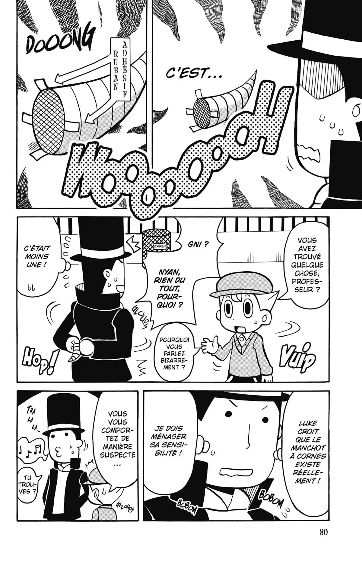 Professeur Layton et l’étrange enquête Volume 2 page 81