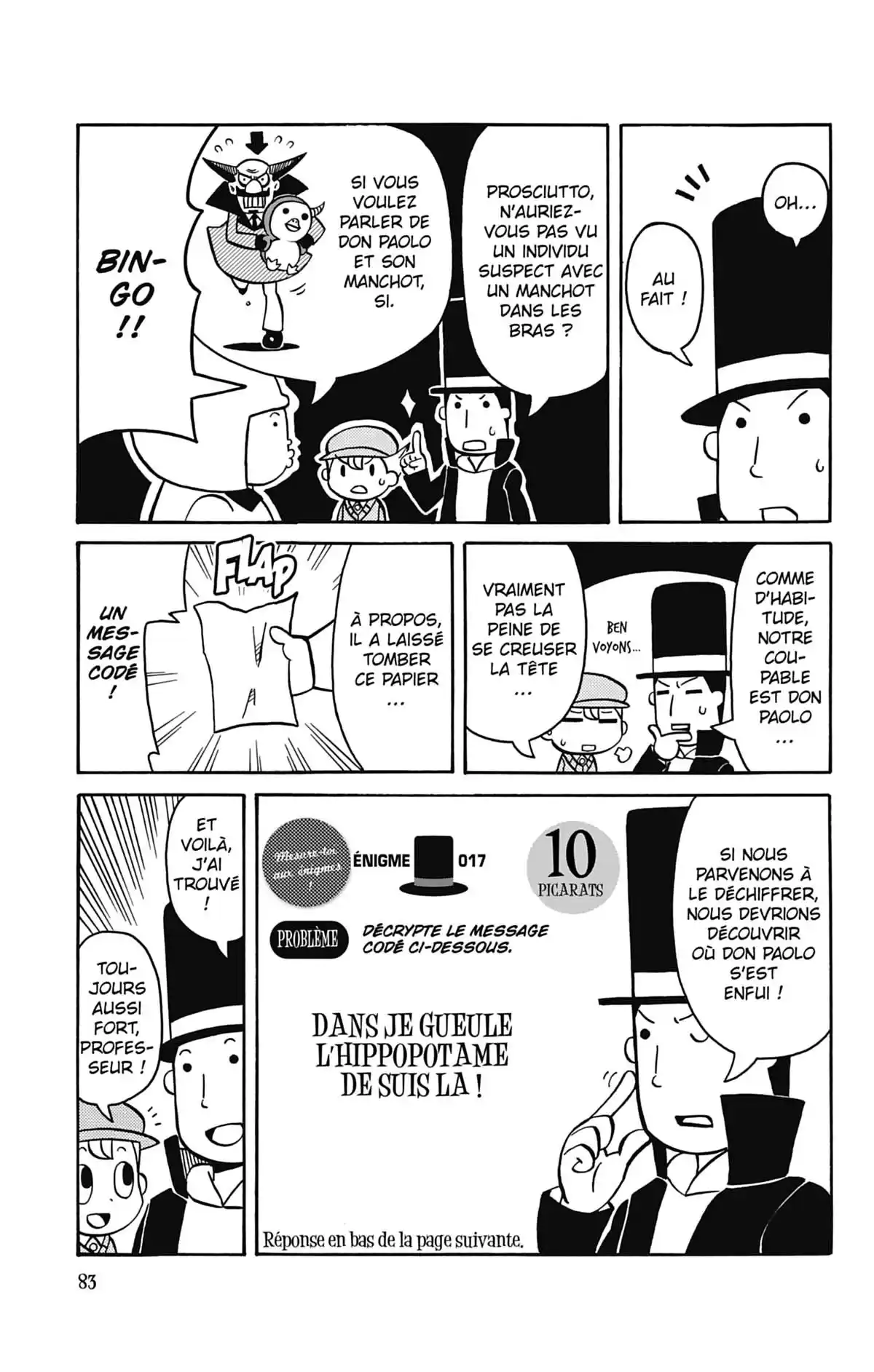 Professeur Layton et l’étrange enquête Volume 2 page 84