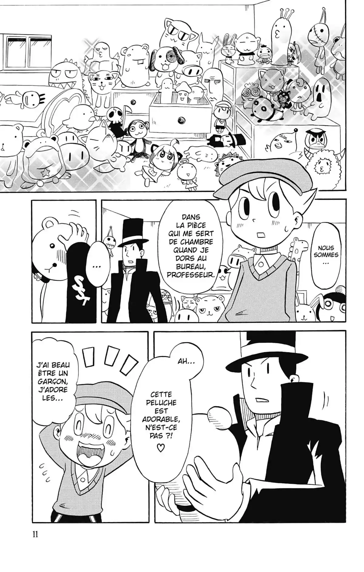 Professeur Layton et l’étrange enquête Volume 1 page 12