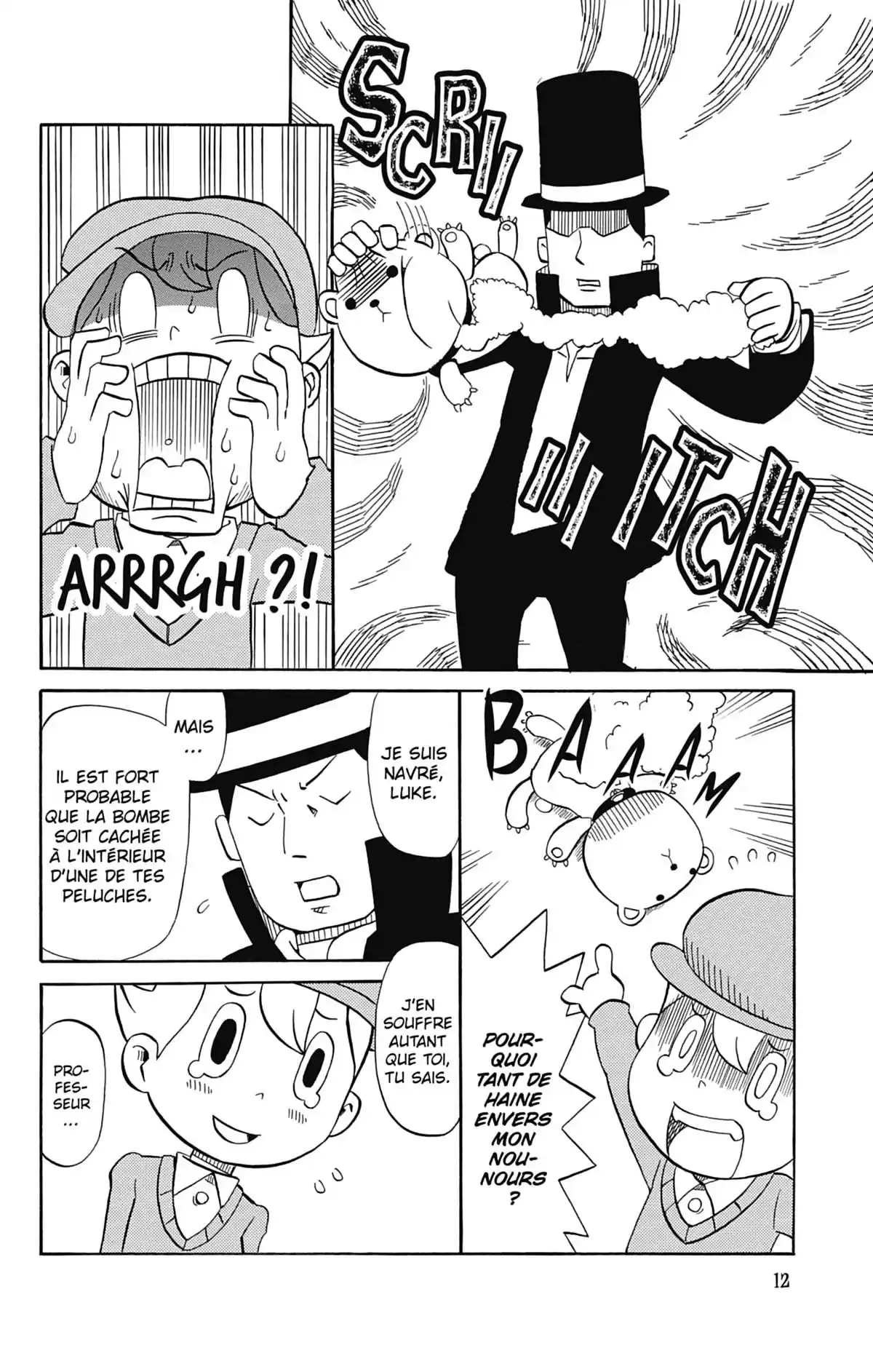 Professeur Layton et l’étrange enquête Volume 1 page 13