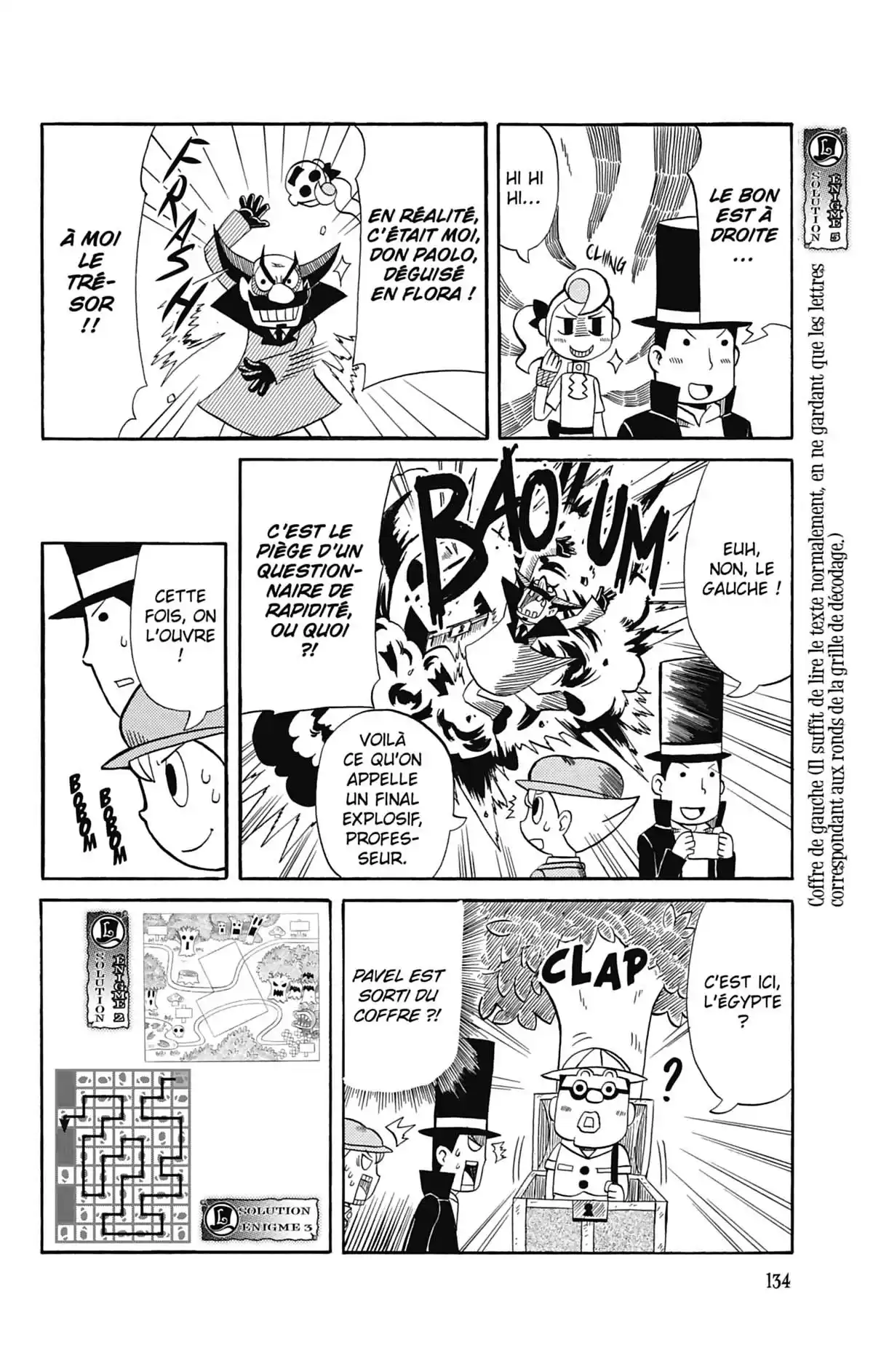 Professeur Layton et l’étrange enquête Volume 1 page 135