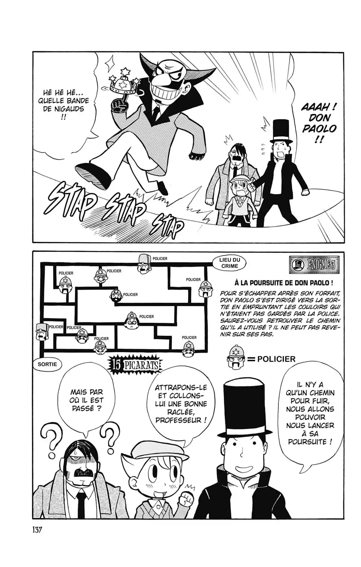 Professeur Layton et l’étrange enquête Volume 1 page 138
