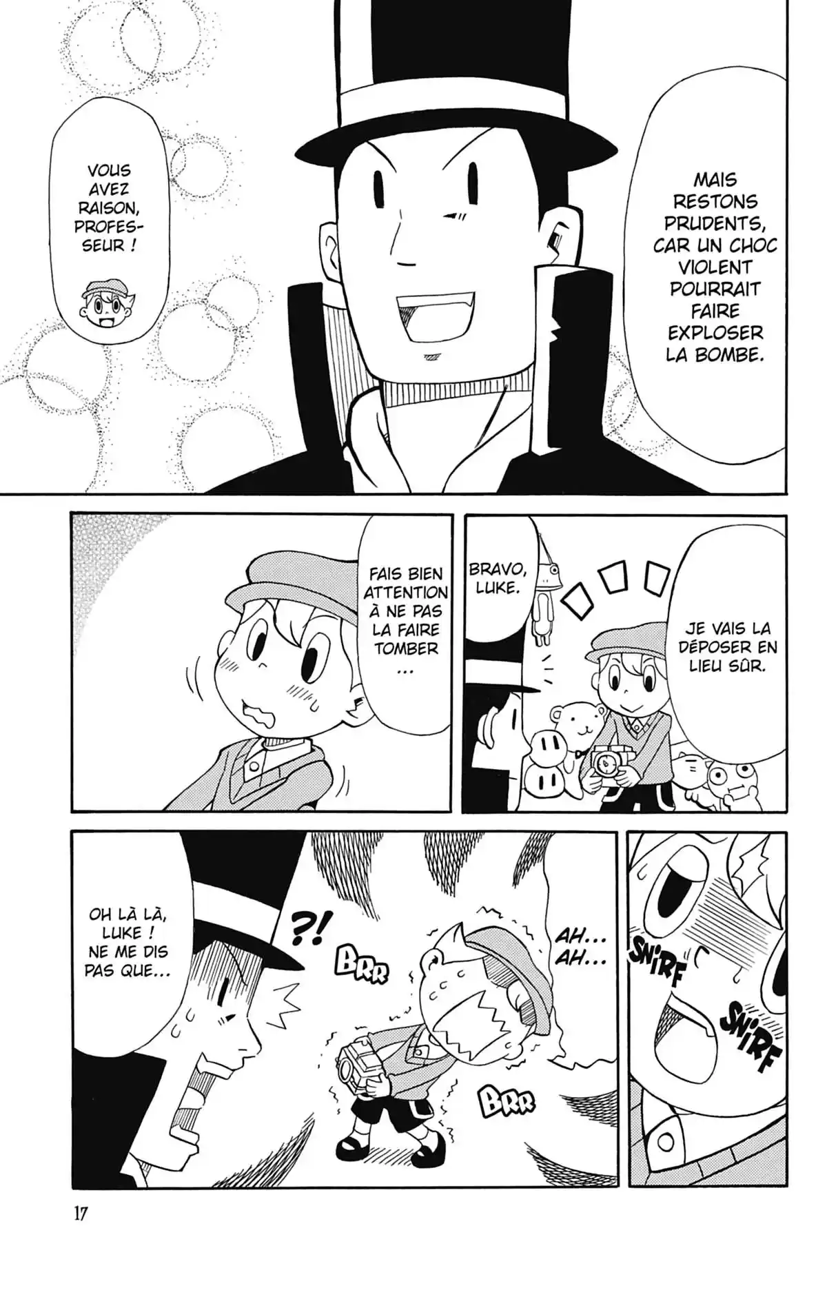 Professeur Layton et l’étrange enquête Volume 1 page 18