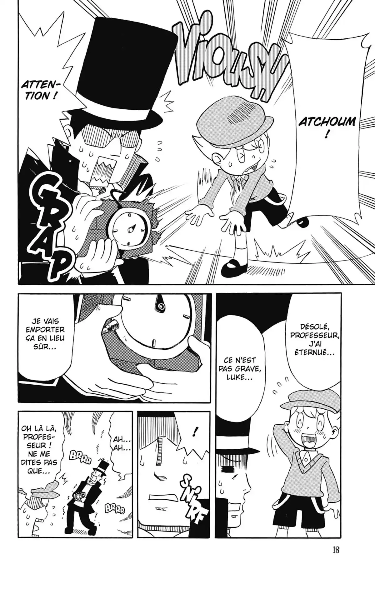 Professeur Layton et l’étrange enquête Volume 1 page 19