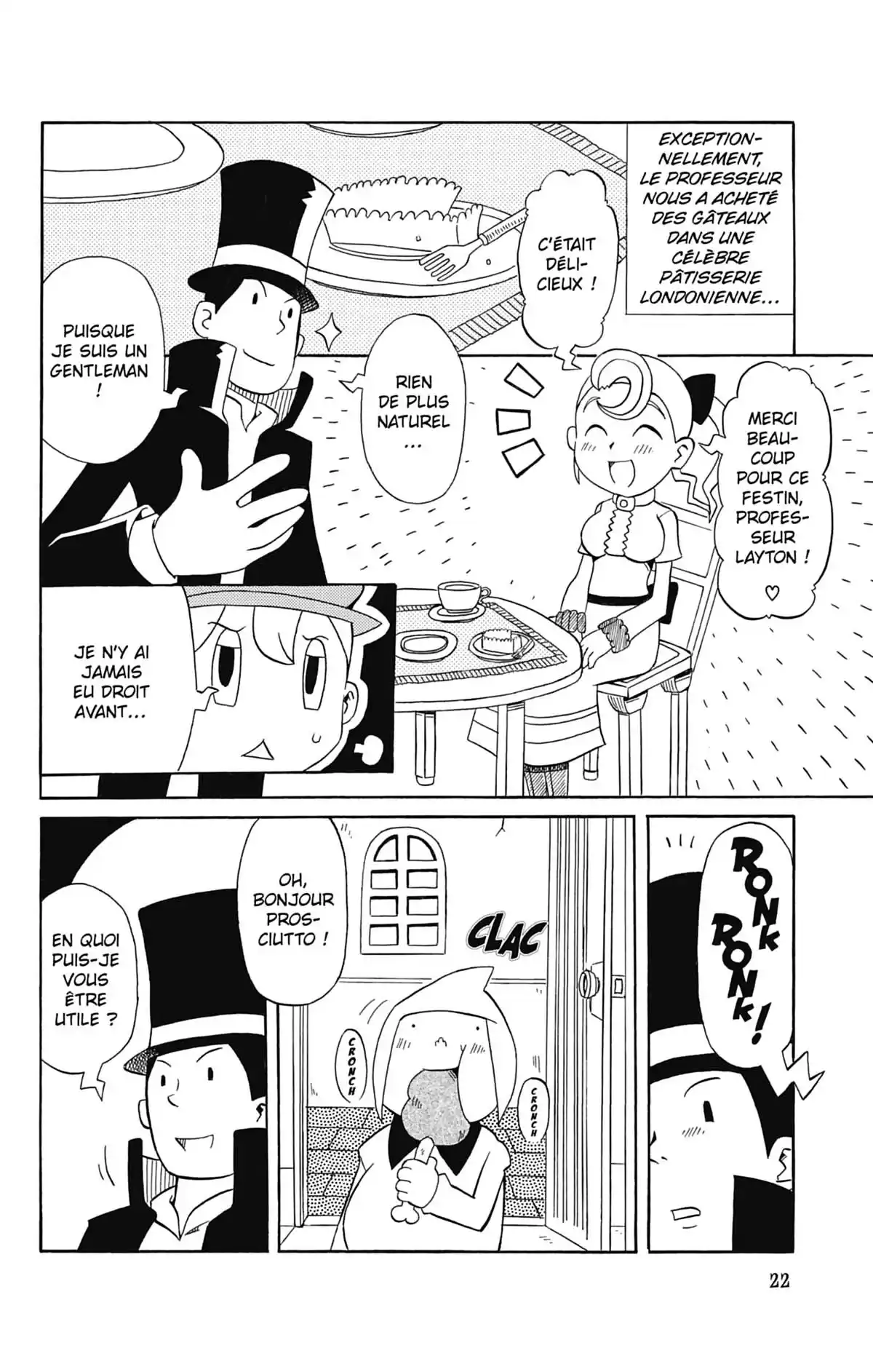 Professeur Layton et l’étrange enquête Volume 1 page 23