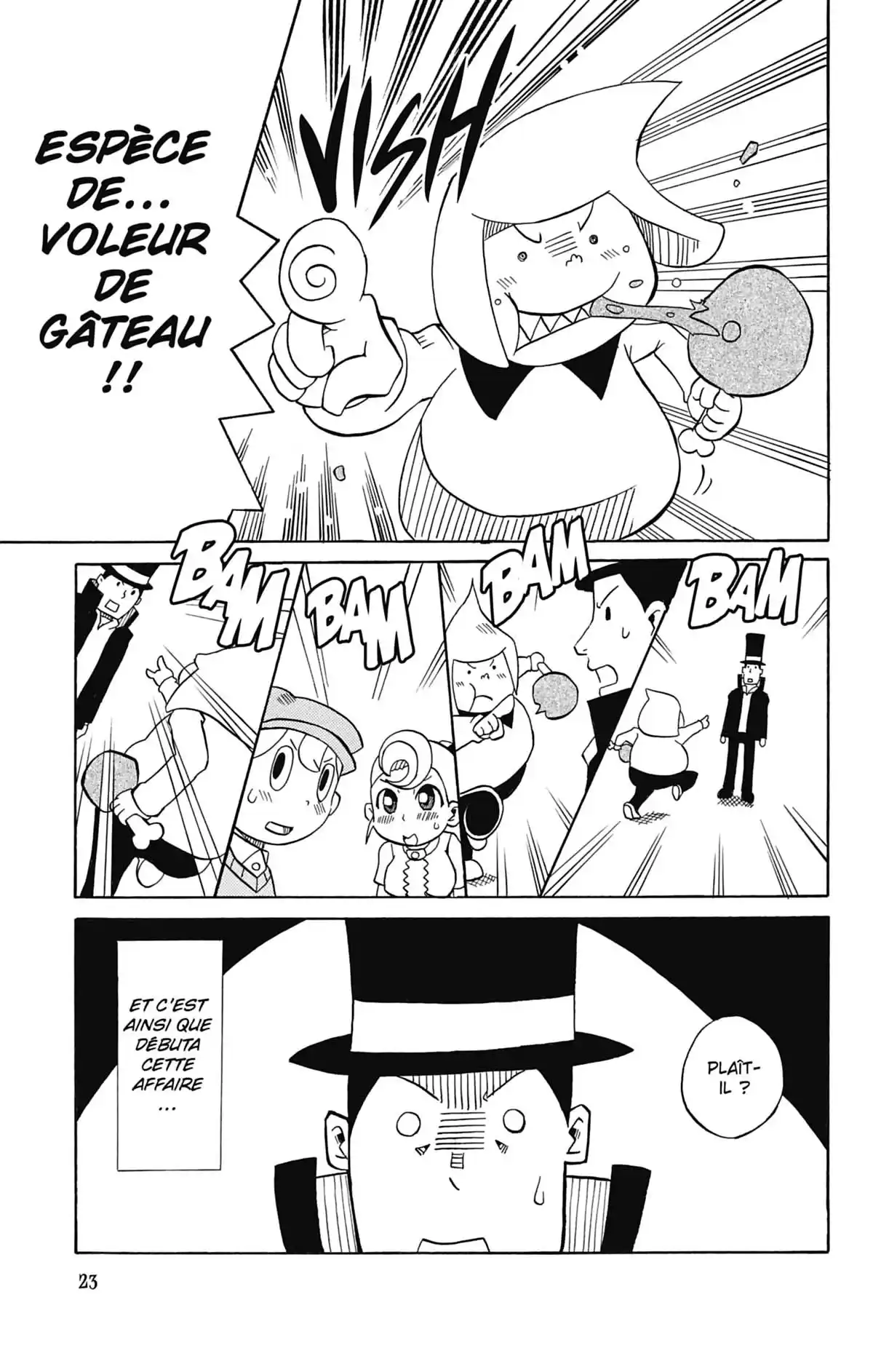 Professeur Layton et l’étrange enquête Volume 1 page 24