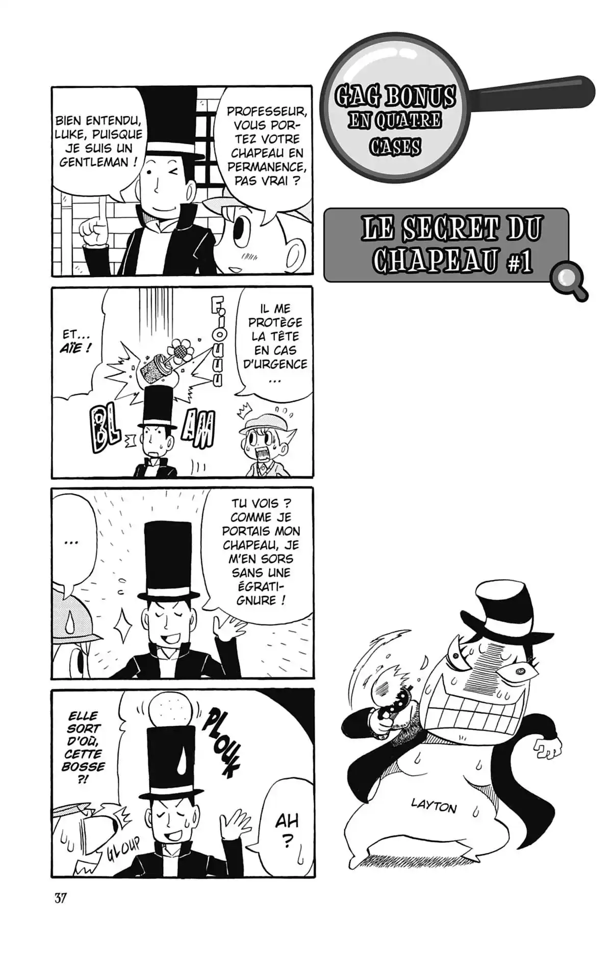 Professeur Layton et l’étrange enquête Volume 1 page 38