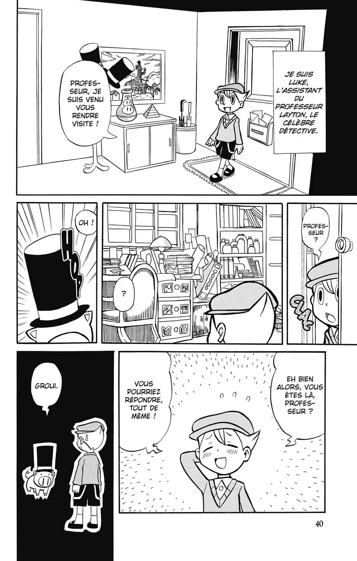 Professeur Layton et l’étrange enquête Volume 1 page 41