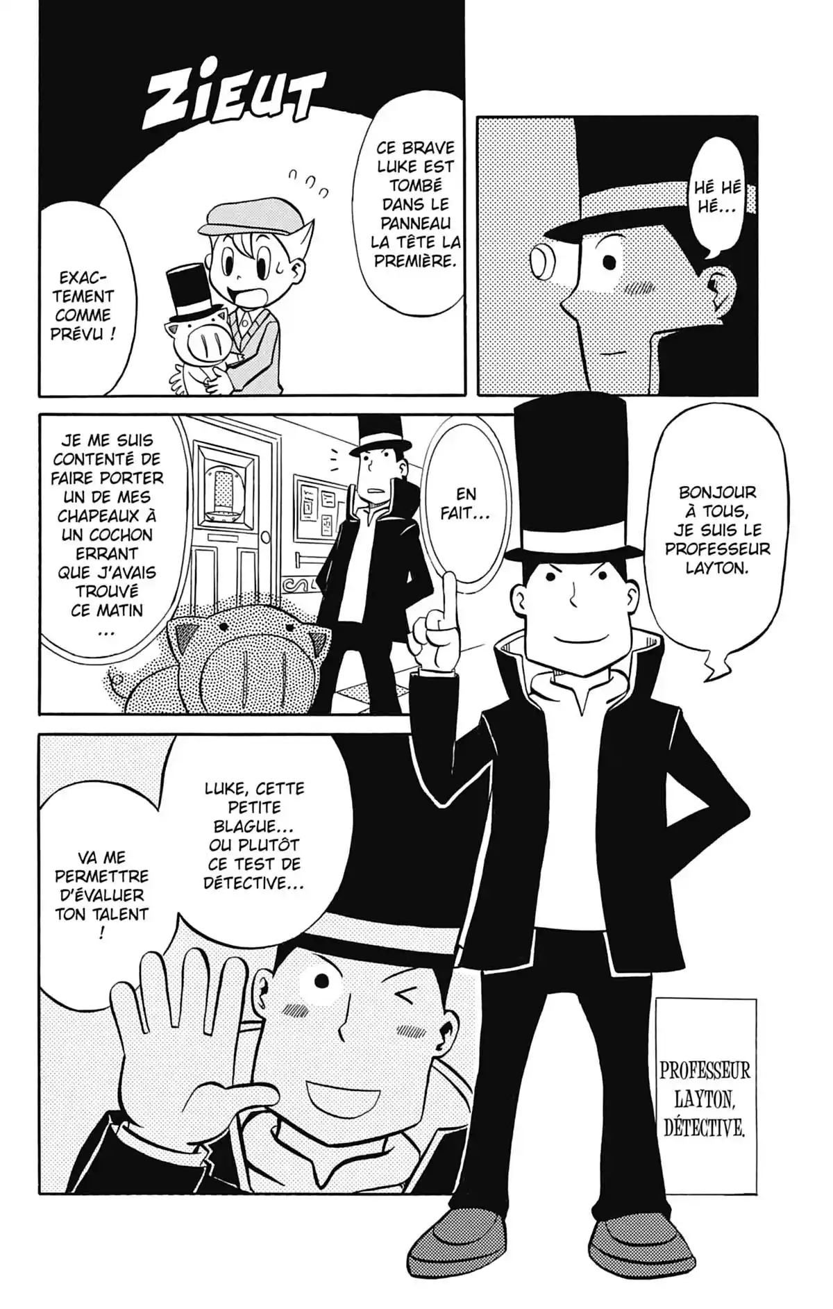 Professeur Layton et l’étrange enquête Volume 1 page 43