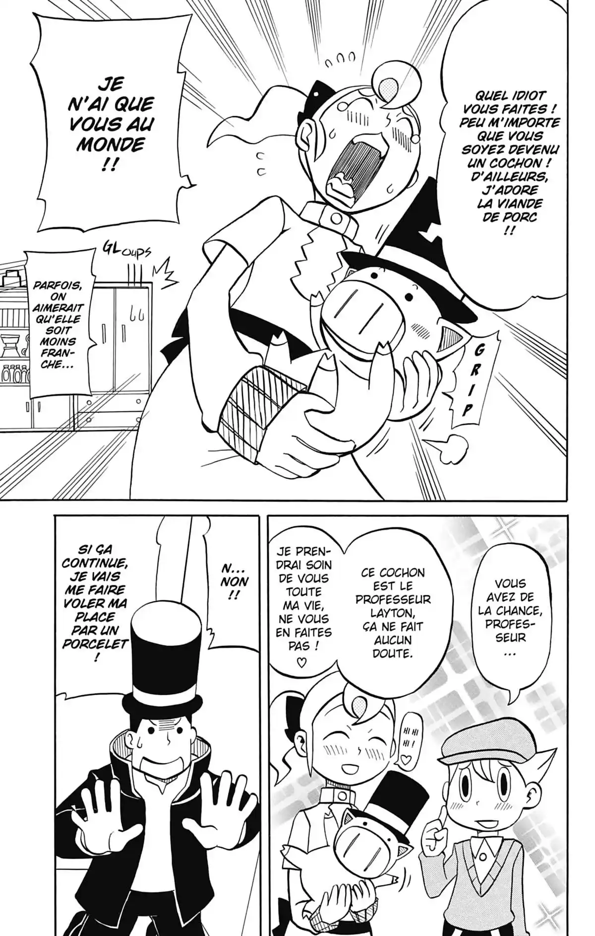 Professeur Layton et l’étrange enquête Volume 1 page 50