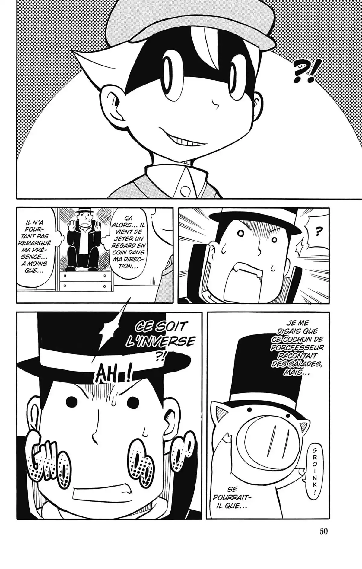 Professeur Layton et l’étrange enquête Volume 1 page 51