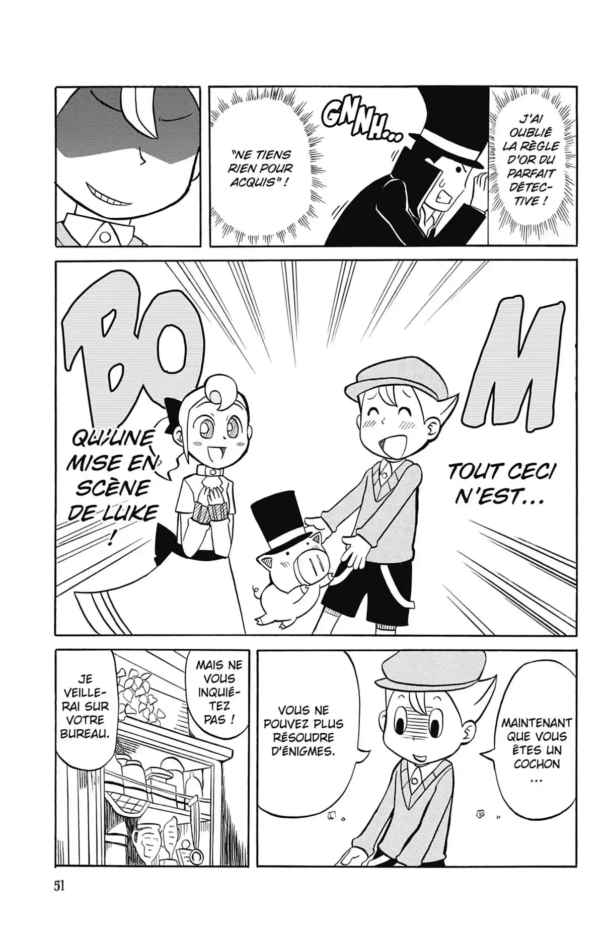 Professeur Layton et l’étrange enquête Volume 1 page 52