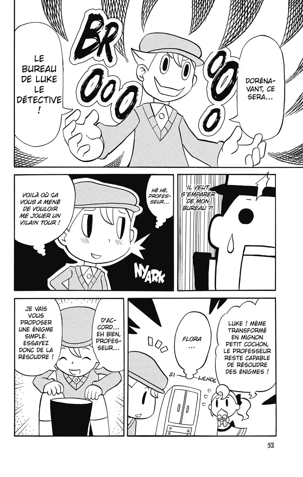 Professeur Layton et l’étrange enquête Volume 1 page 53