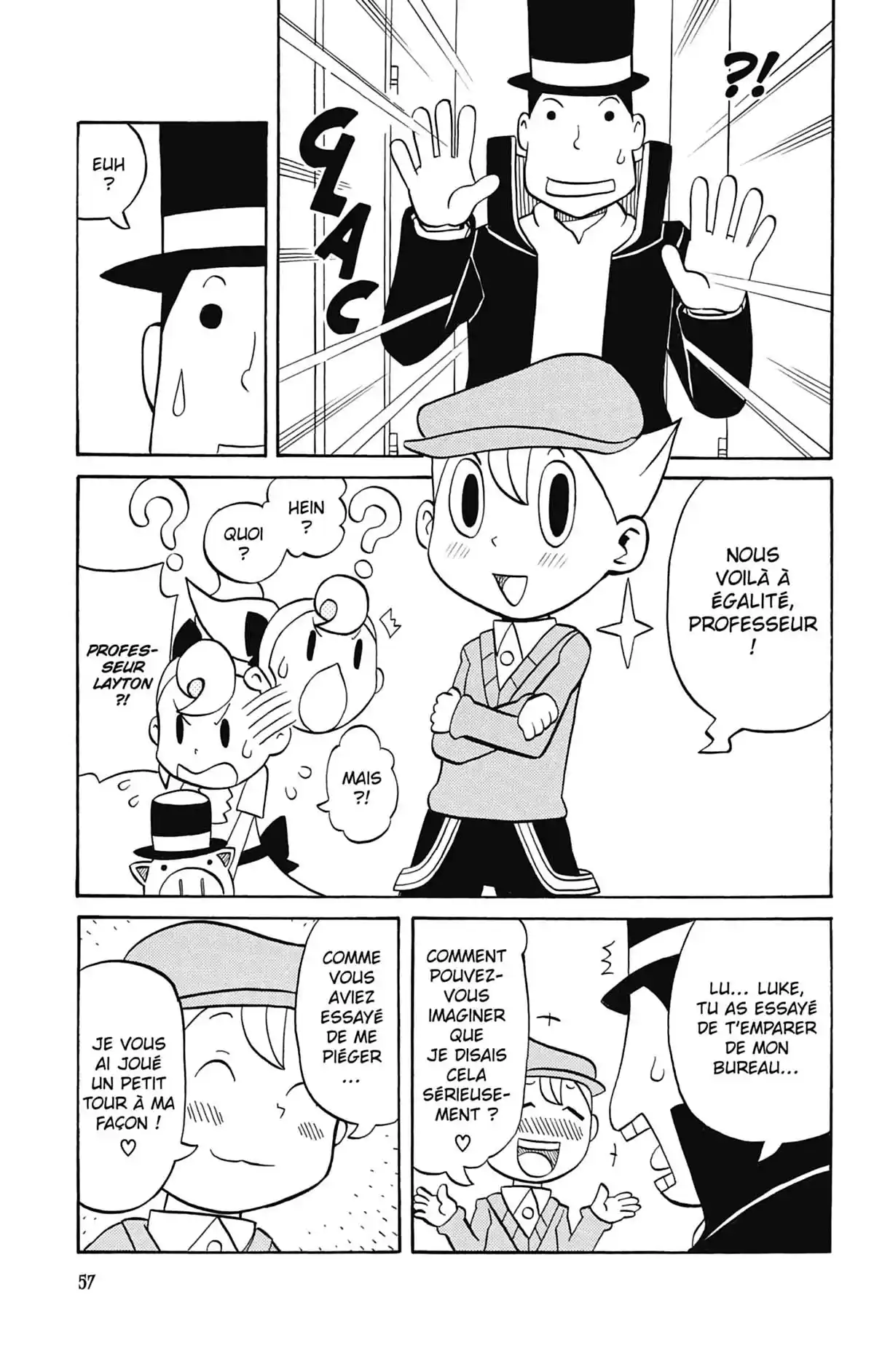 Professeur Layton et l’étrange enquête Volume 1 page 58