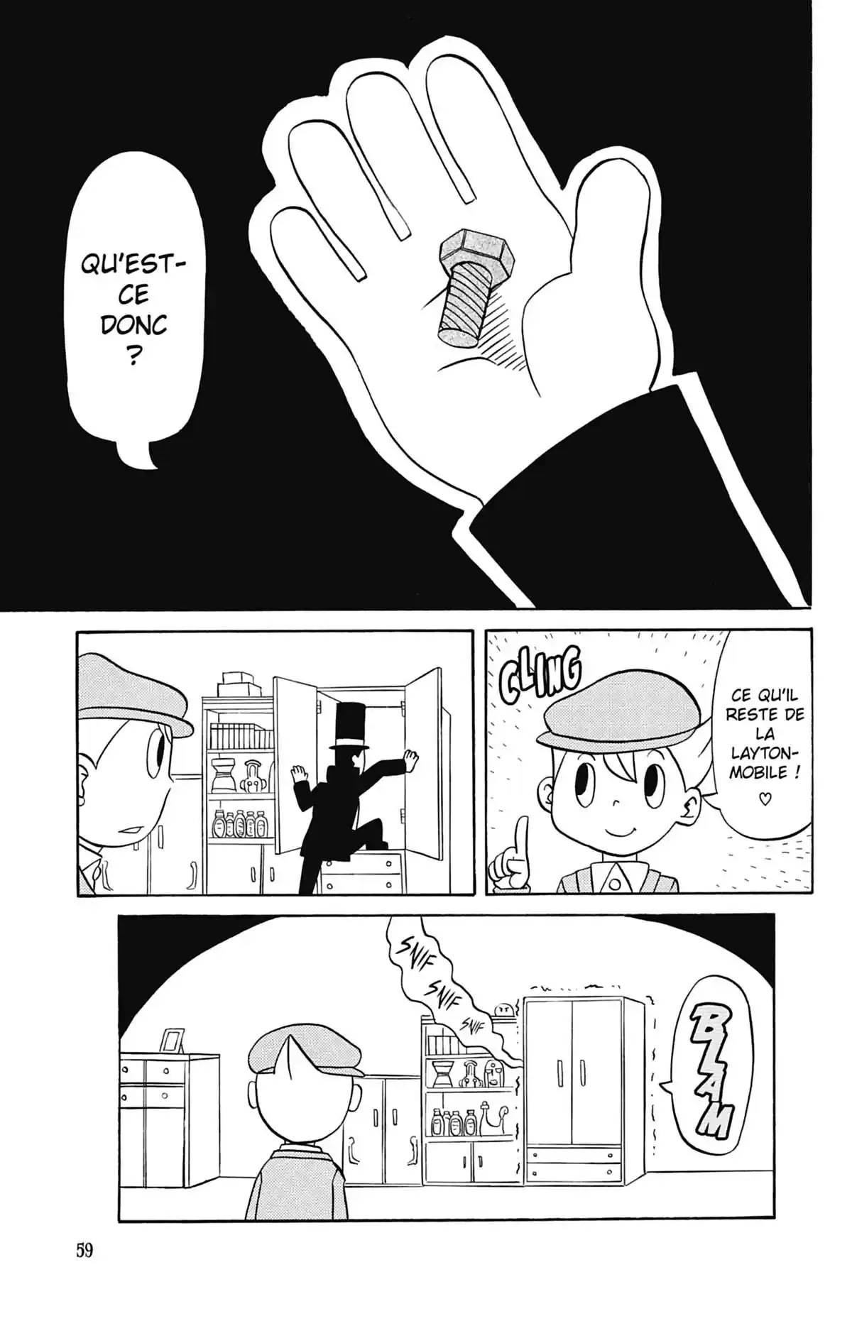 Professeur Layton et l’étrange enquête Volume 1 page 60