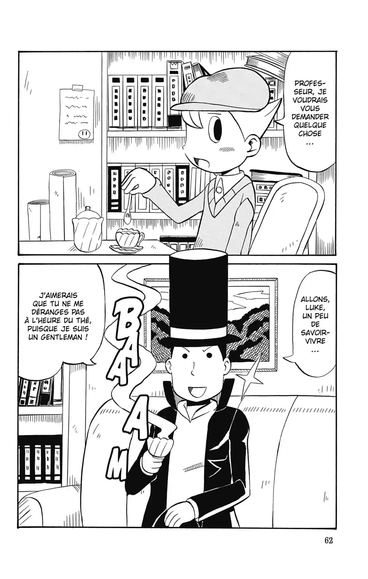 Professeur Layton et l’étrange enquête Volume 1 page 63