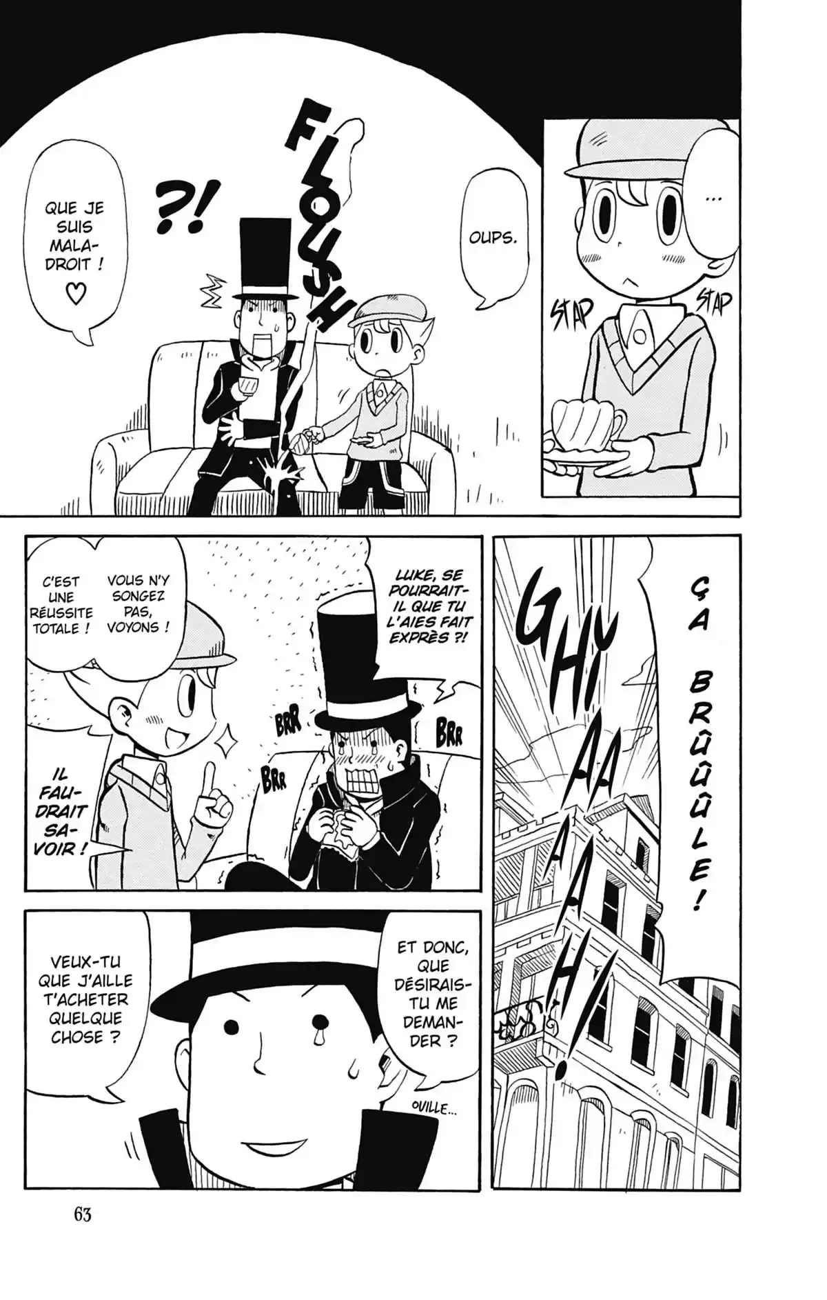 Professeur Layton et l’étrange enquête Volume 1 page 64