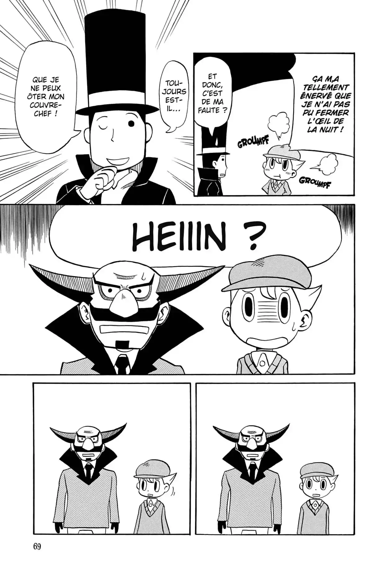 Professeur Layton et l’étrange enquête Volume 1 page 70