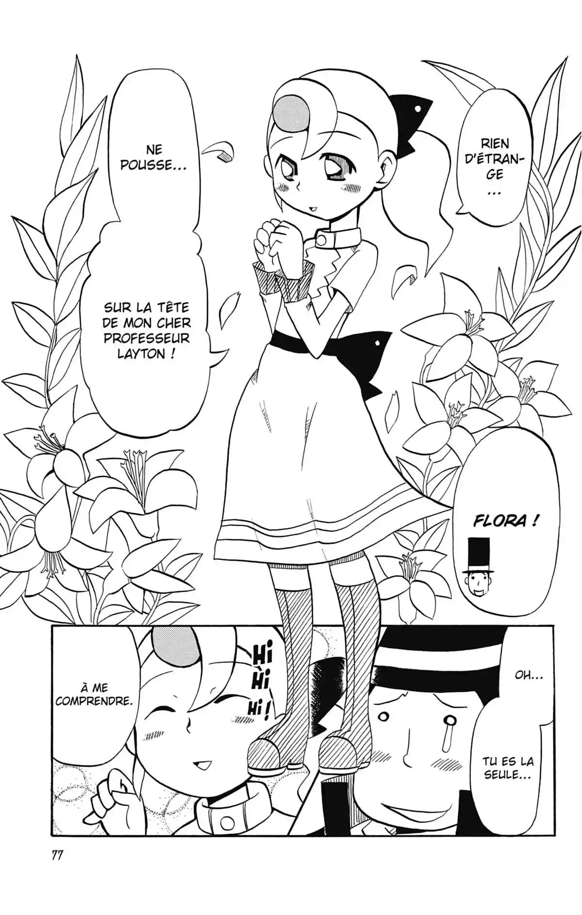 Professeur Layton et l’étrange enquête Volume 1 page 78