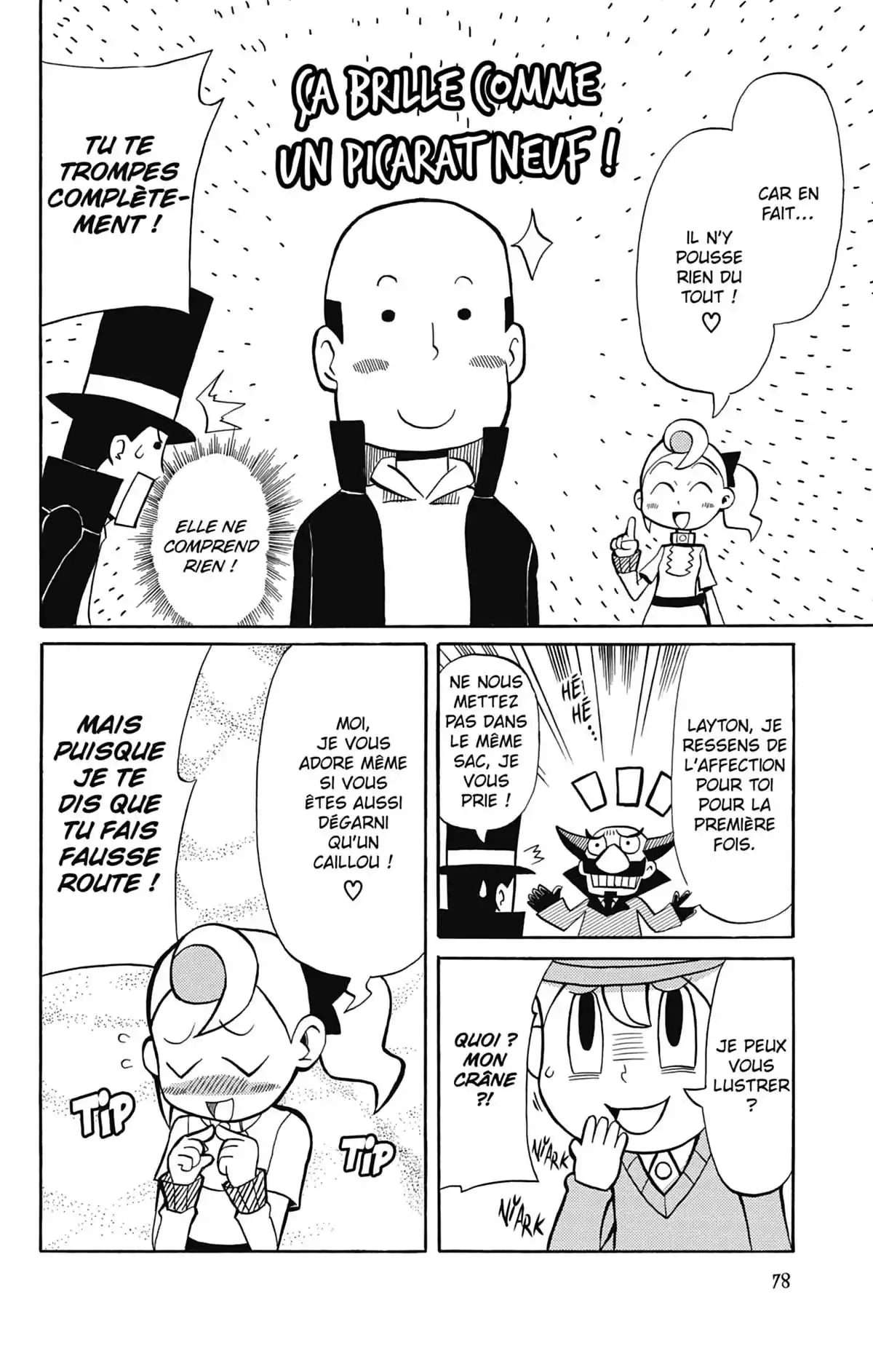 Professeur Layton et l’étrange enquête Volume 1 page 79