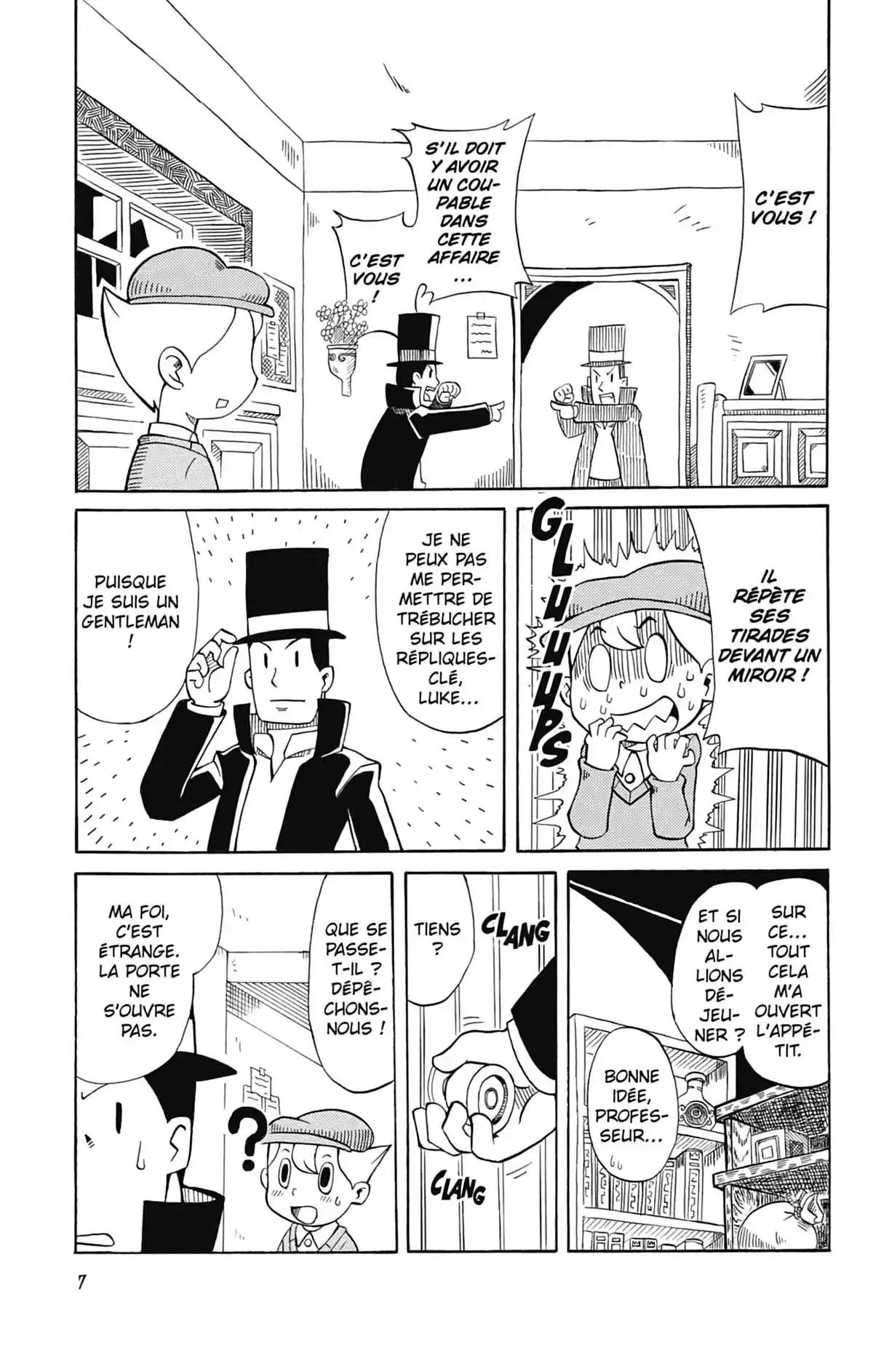 Professeur Layton et l’étrange enquête Volume 1 page 8