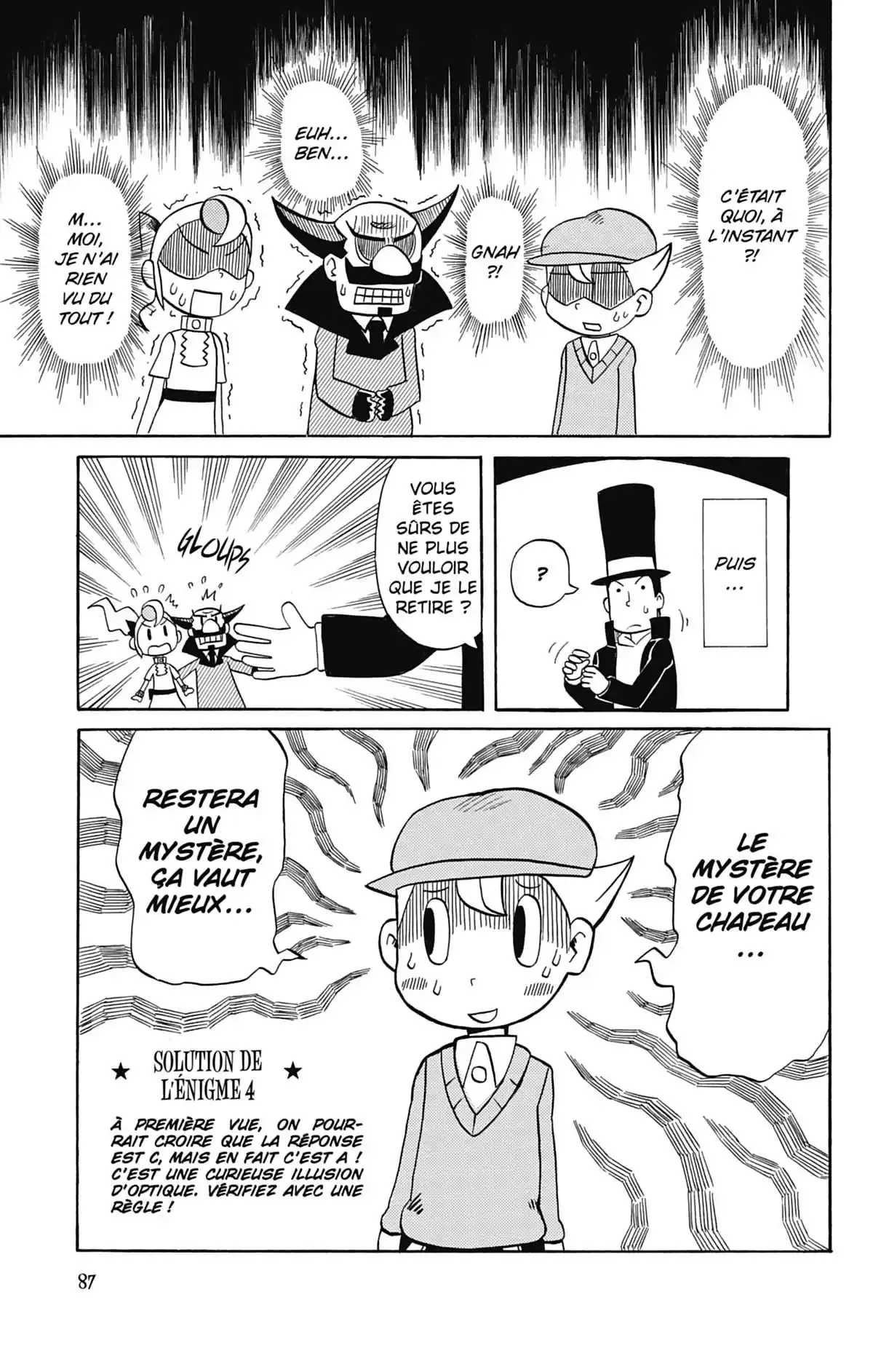 Professeur Layton et l’étrange enquête Volume 1 page 88