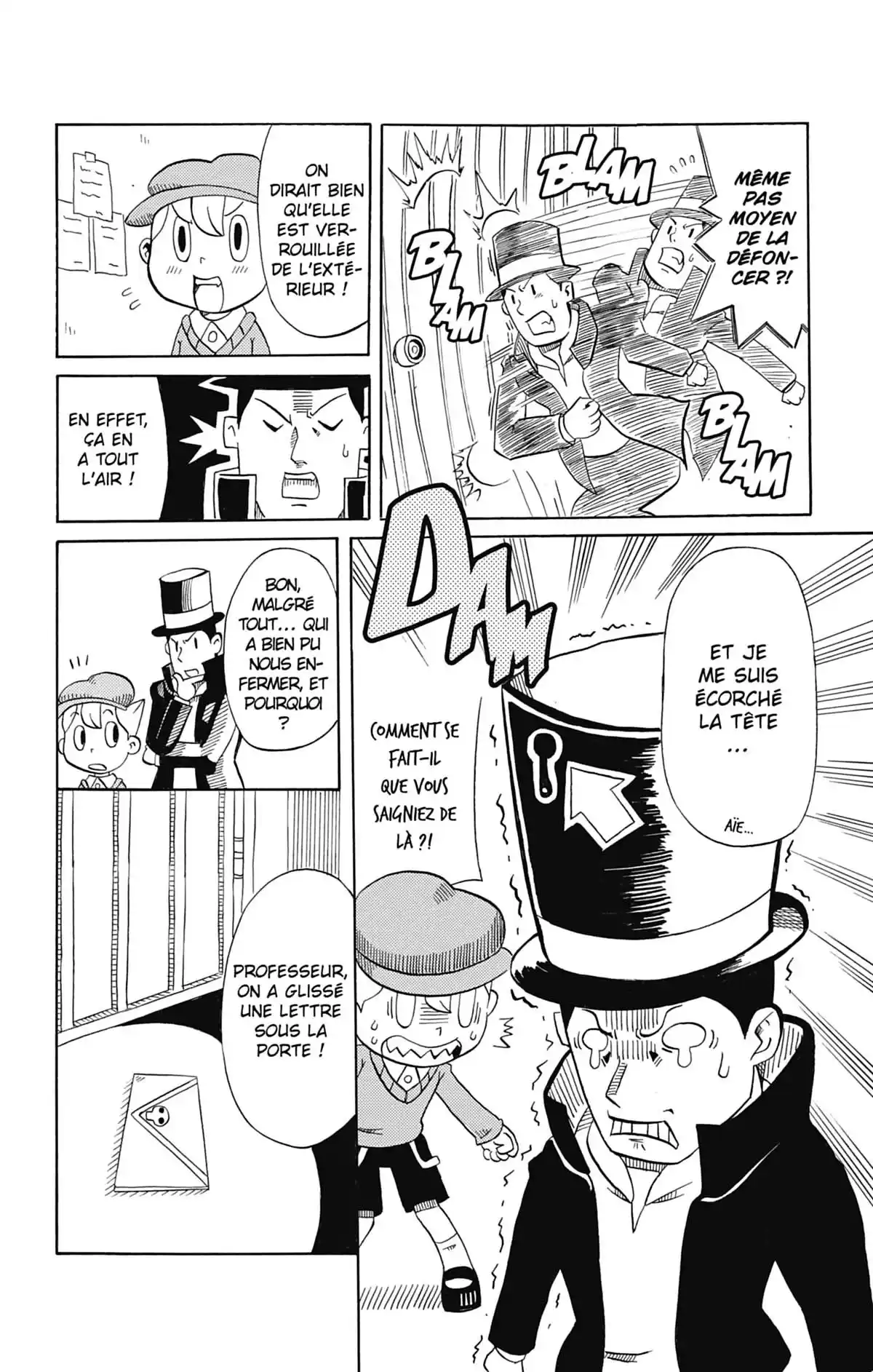 Professeur Layton et l’étrange enquête Volume 1 page 9