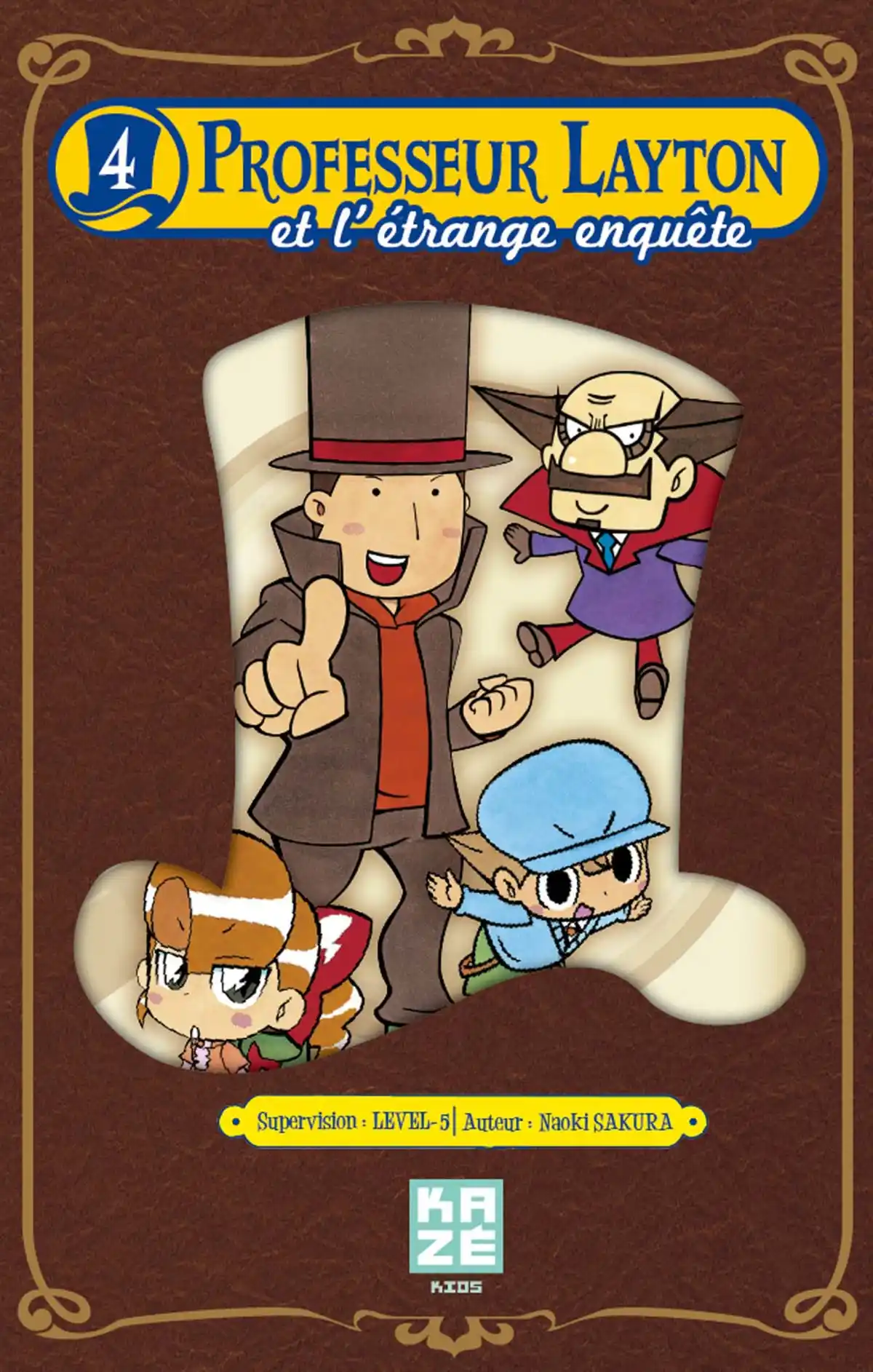 Professeur Layton et l’étrange enquête Volume 4 page 1