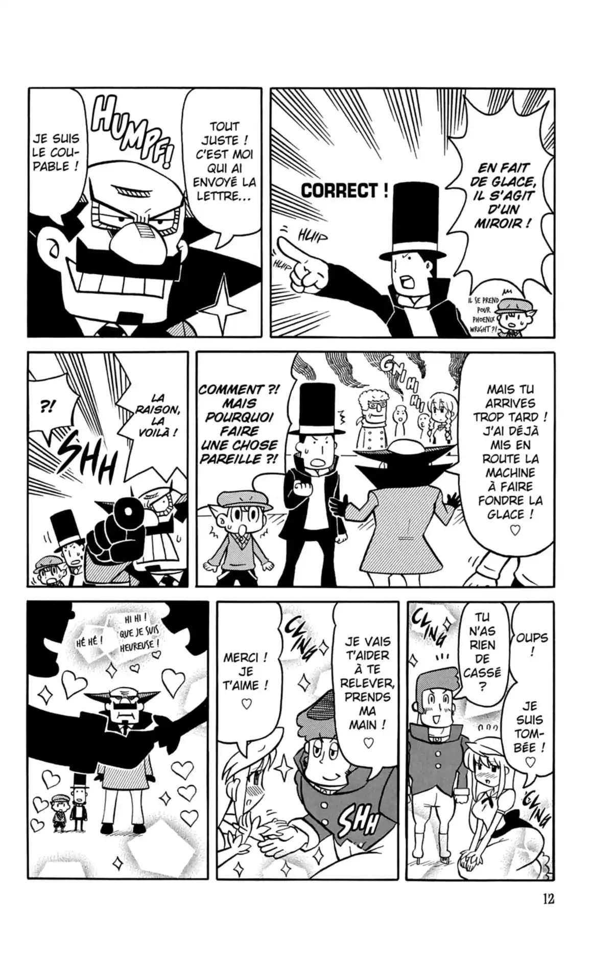 Professeur Layton et l’étrange enquête Volume 4 page 13