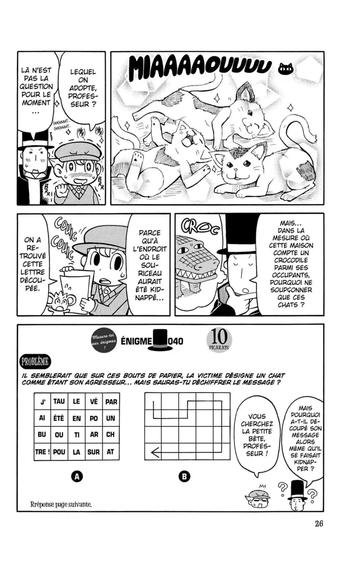 Professeur Layton et l’étrange enquête Volume 4 page 27