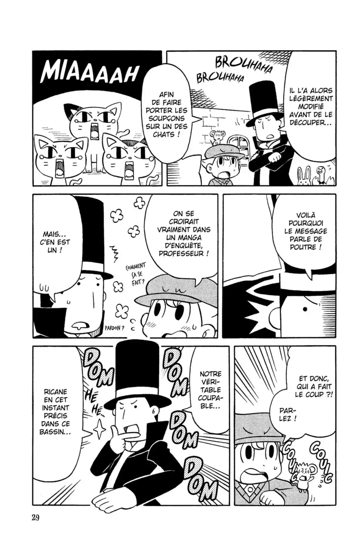 Professeur Layton et l’étrange enquête Volume 4 page 30