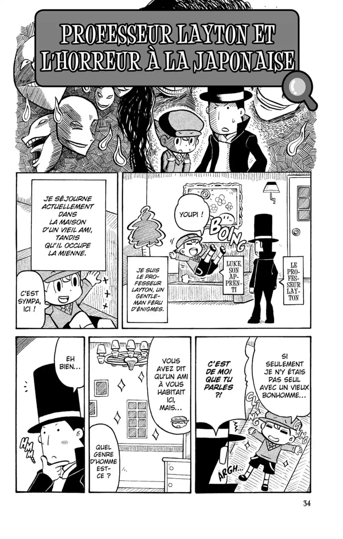 Professeur Layton et l’étrange enquête Volume 4 page 35