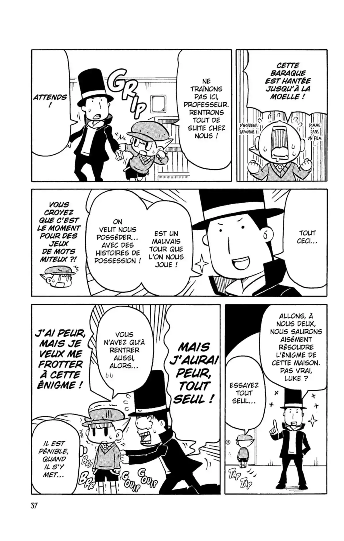 Professeur Layton et l’étrange enquête Volume 4 page 38