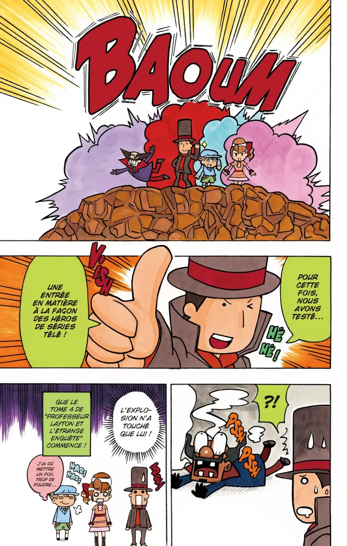 Professeur Layton et l’étrange enquête Volume 4 page 4